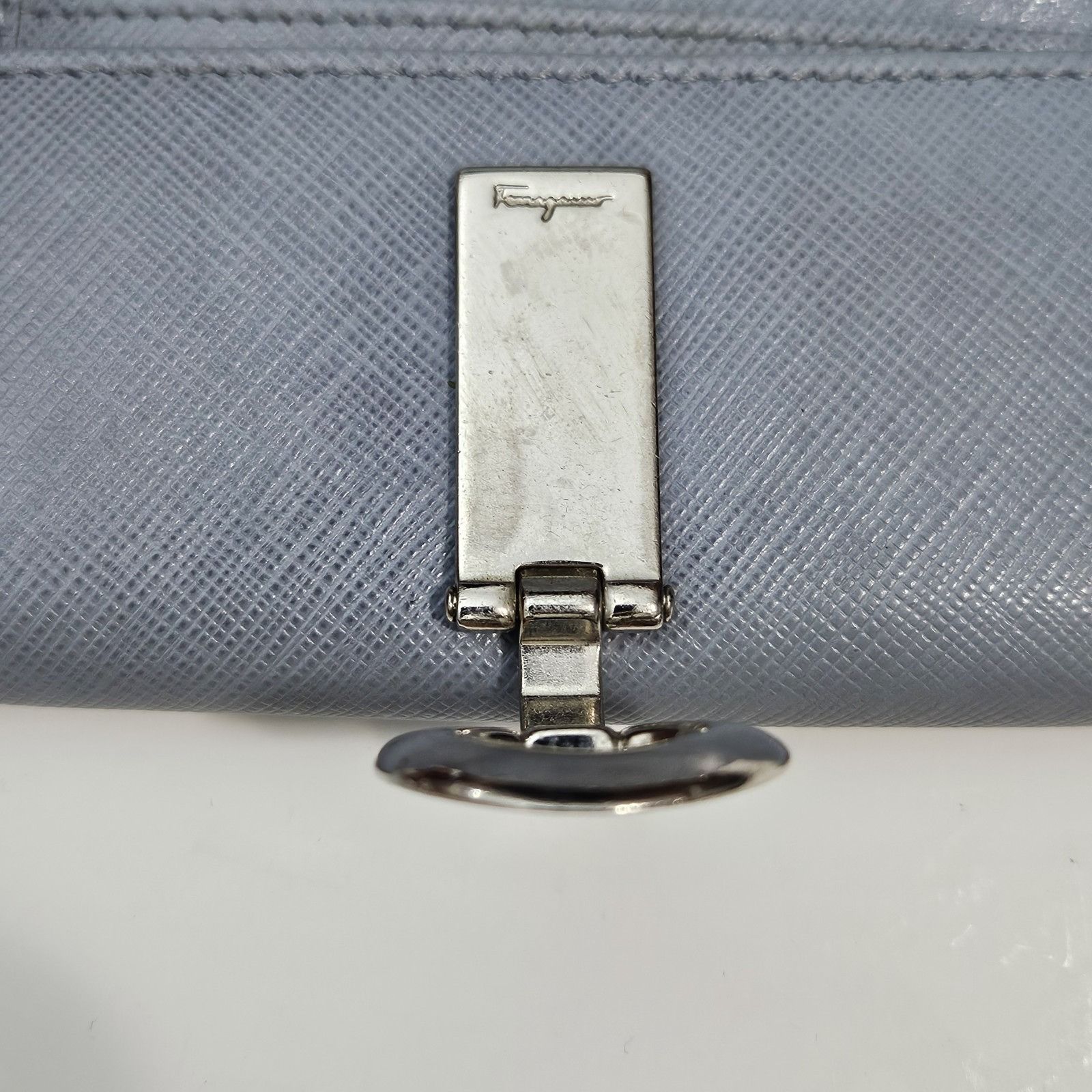Salvatore Ferragamo Salvatore Ferragamo Gancini Leather Key Case with Original B Size ONE SIZE - 3 Thumbnail