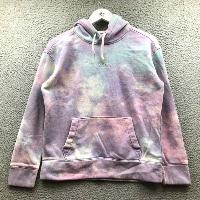 Hollister Must Have Collection Tie Dye Pullover Hoodie Sweatshirt Men's  Size S