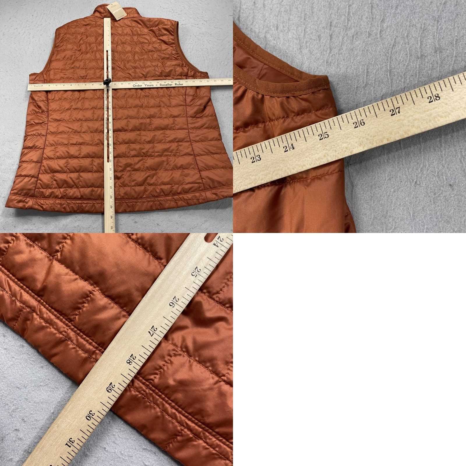 Patagonia Patagonia Nano Puff Vest Mens 2XL Orange Polyester Full Zip Hiking Outdoor NWT Budgesl Logo Size US XXL / EU 58 / 5 - 8 Thumbnail