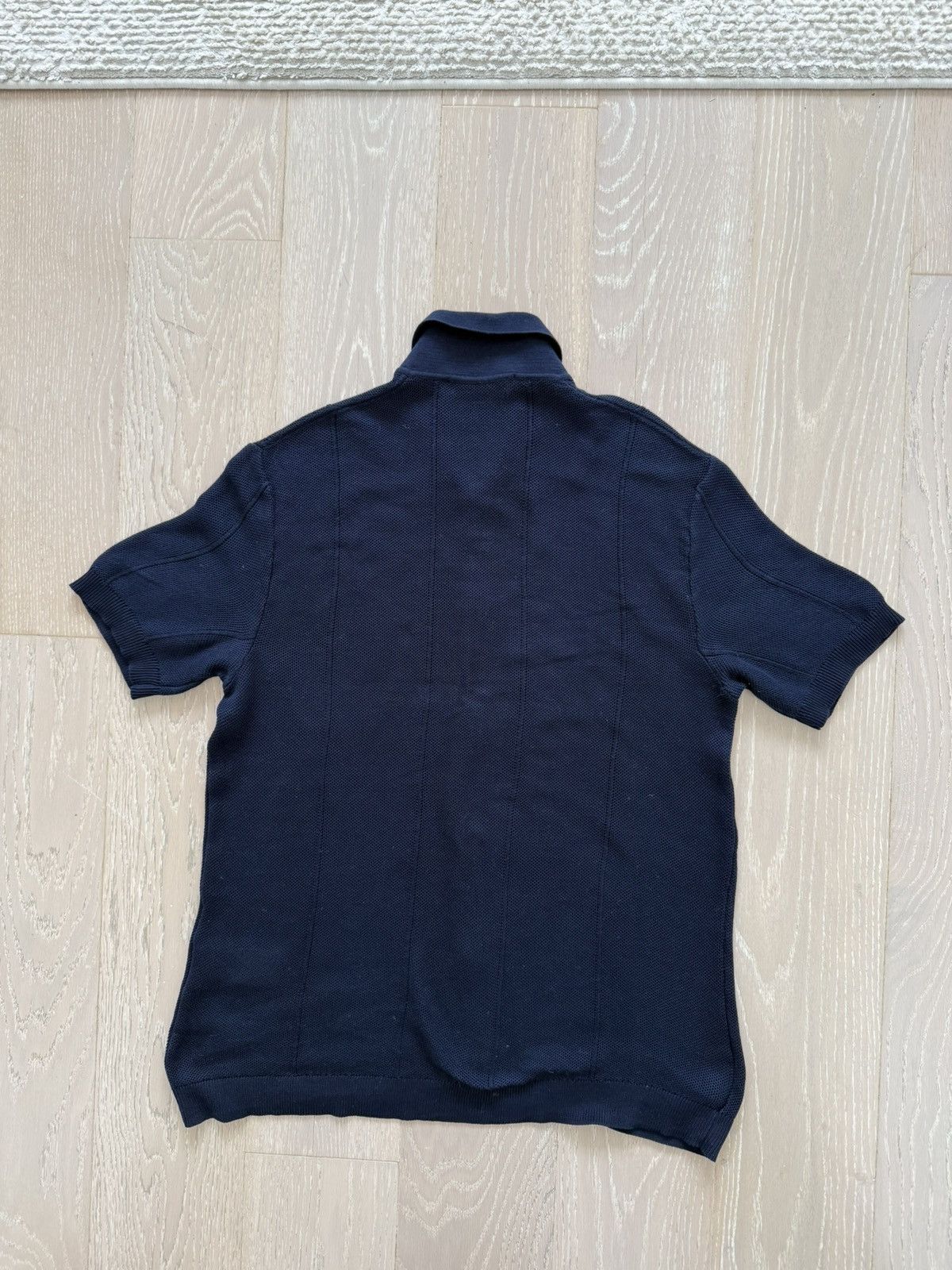 Orlebar Brown Orlebar Brown Tiernan Ribbed Cotton Polo Shirt Size US L / EU 52-54 / 3 - 6 Thumbnail