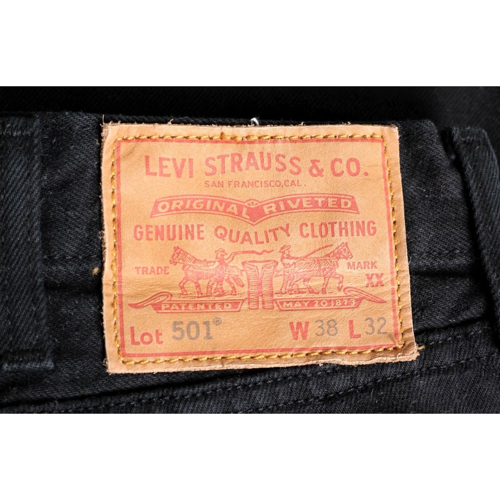 Levi's LEVIS 501 PREMIUM BIG E Jeans Men Size W38 L32 Regular Fit Straight DZ2772 Size US 38 / EU 54 - 2 Thumbnail