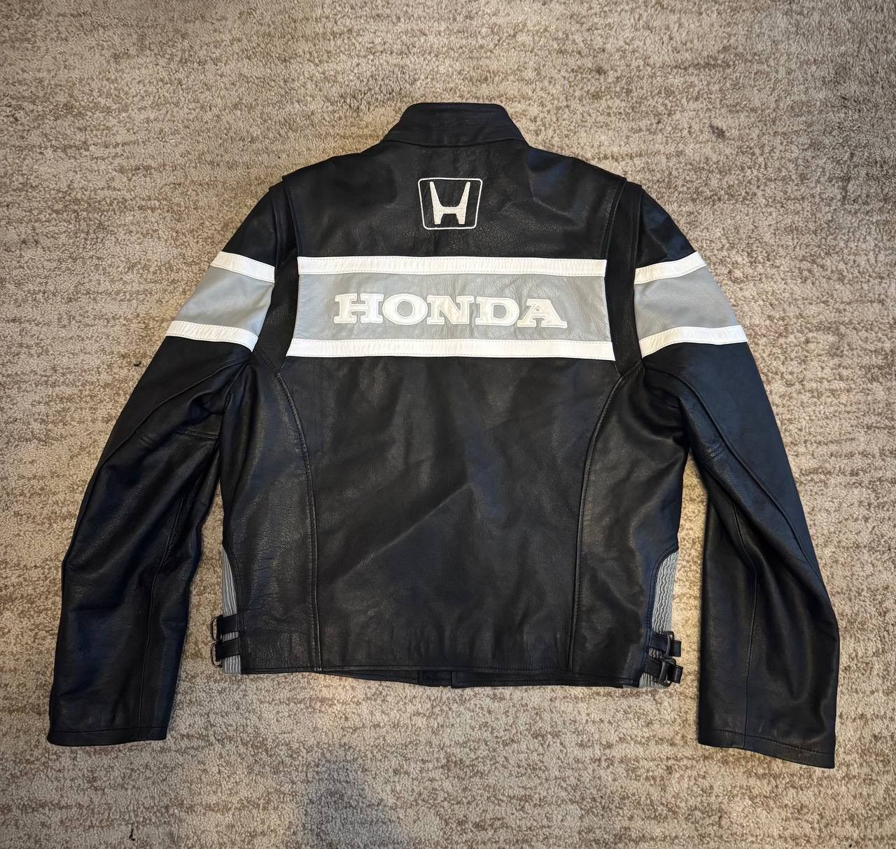 Honda Vintage racing leather jacket Honda biker Size US L / EU 52-54 / 3 - 2 Thumbnail
