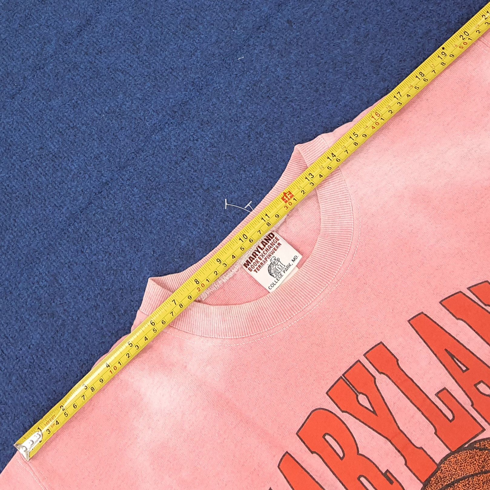 Vintage Vintage Maryland Basketball TERPS Sweatshirt C260N15 Size US M / EU 48-50 / 2 - 8 Thumbnail