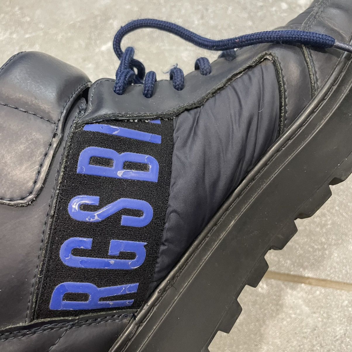 Designer × Dirk Bikkembergs Dirk Bikkembergs Black High Top Shoes Boots sneakers Size US 10 / EU 43 - 10 Thumbnail