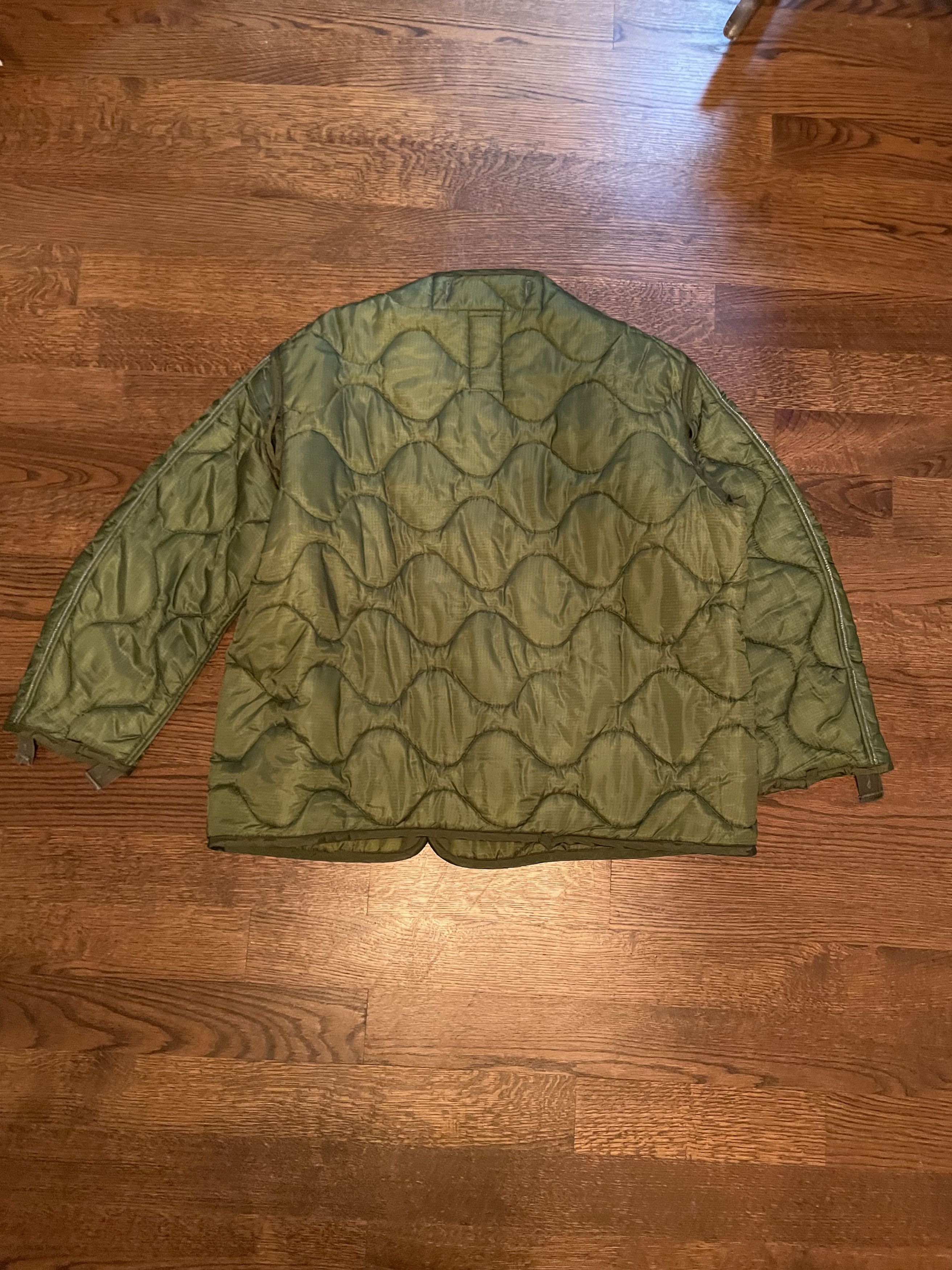 Vintage Olive Green Shell Jacket Size US L / EU 52-54 / 3 - 2 Thumbnail
