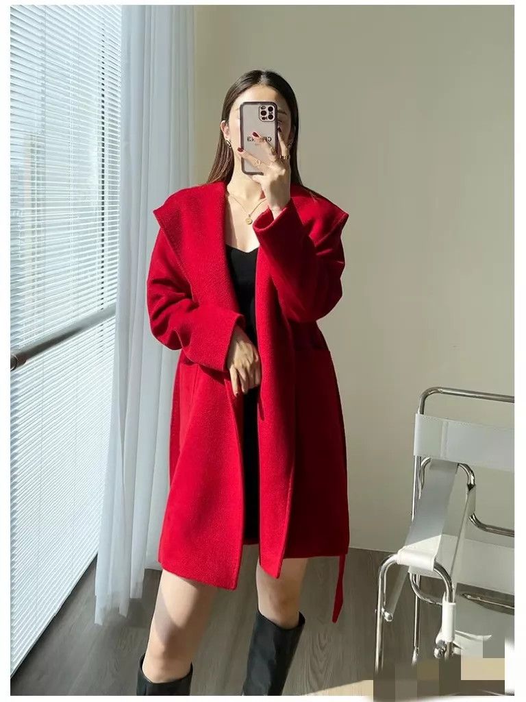 Max Mara Maxmara Robe Coat 38 Authentic 2x Worn Like New Size XS / US 0-2 / IT 36-38 - 8 Thumbnail