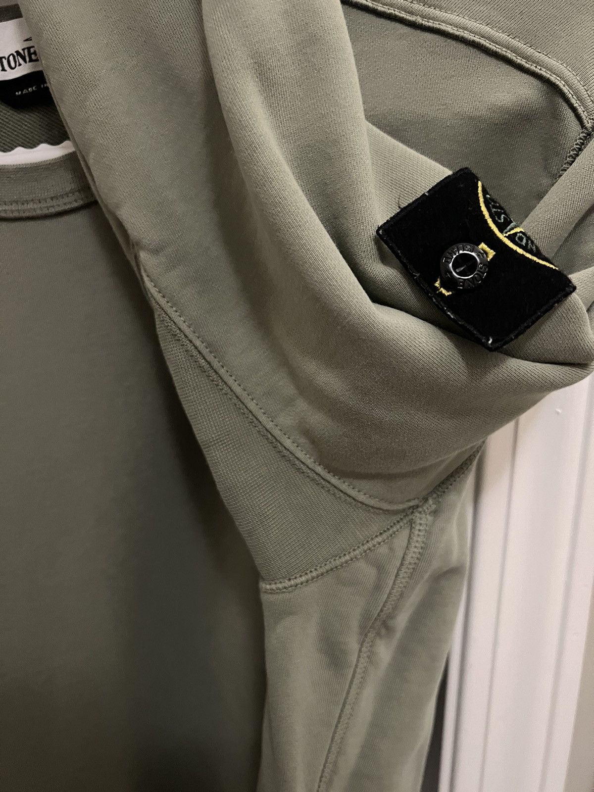 Stone Island STONE ISLAND COTTON FLEECE GARMENT DYED CREWNECK SWEATER Size US M / EU 48-50 / 2 - 5 Thumbnail