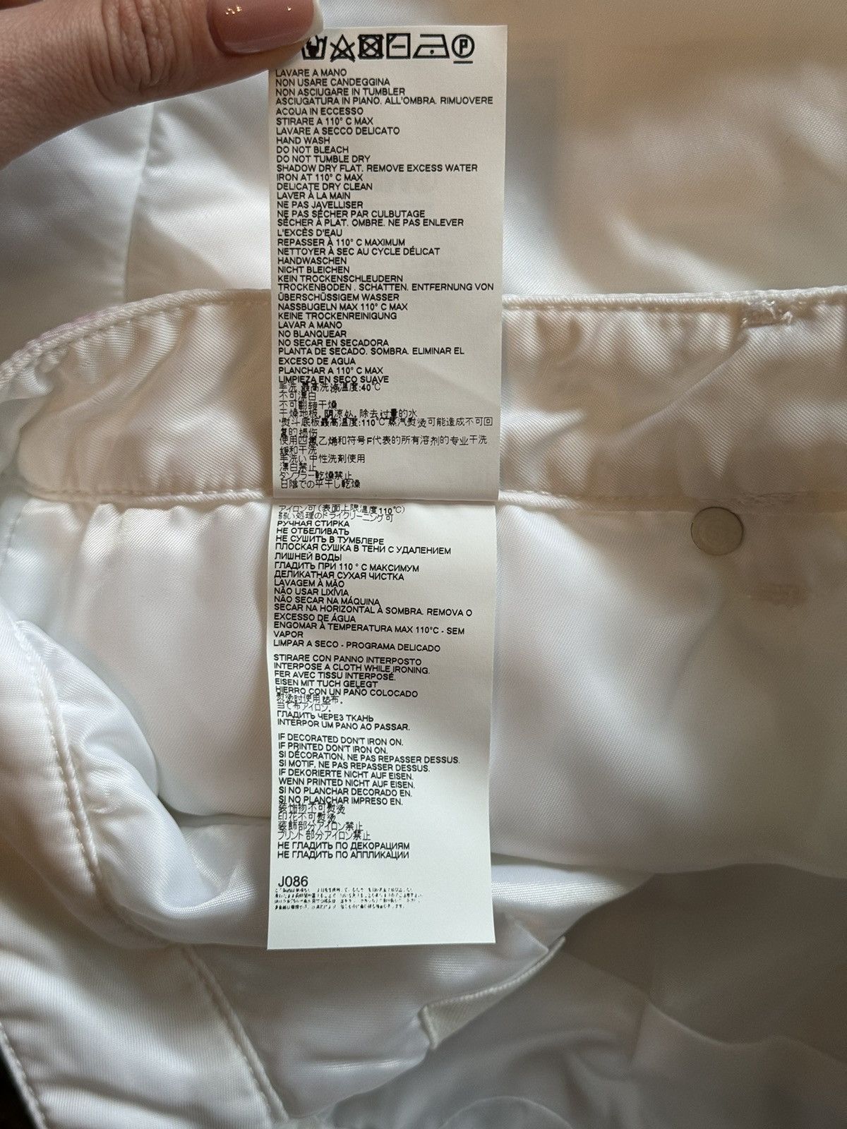 Designer × MM6 × Maison Margiela A/W 2019 Maison Martin Margiela MM6 nylon mini skirt Size 28" / US 6 / IT 42 - 5 Thumbnail