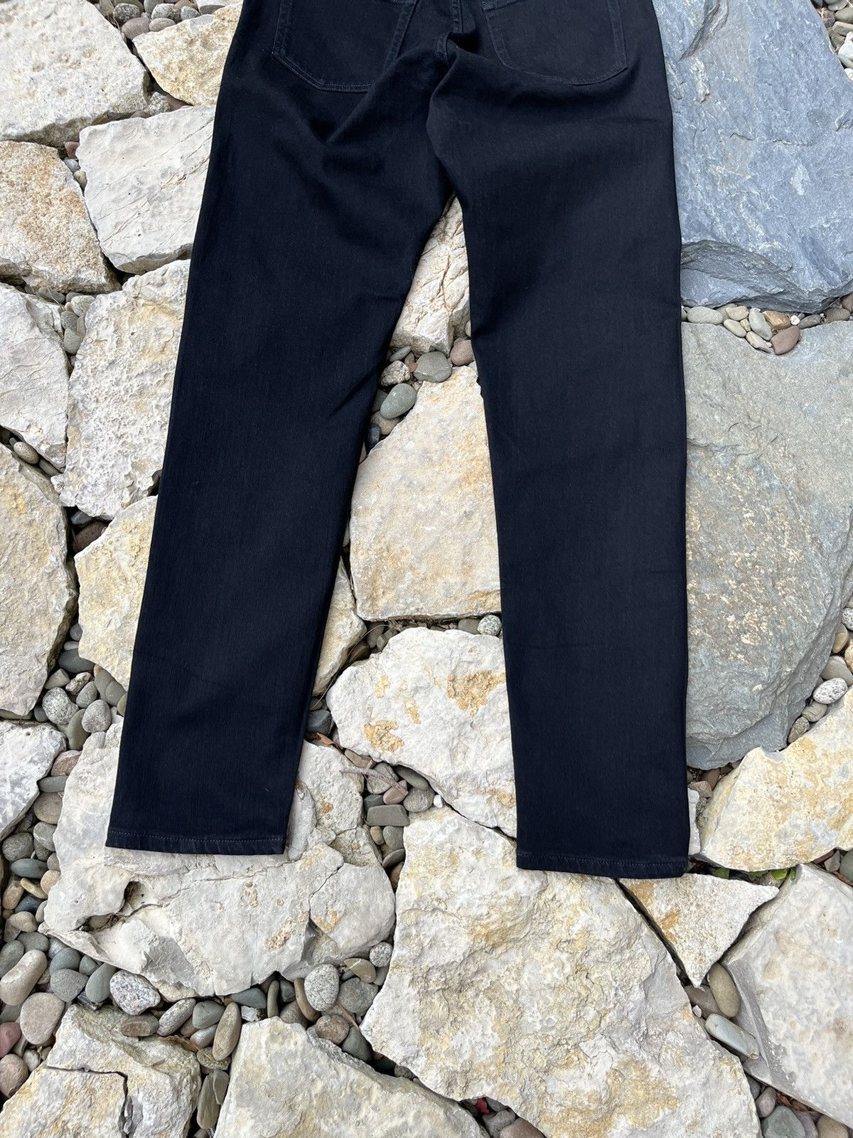 Cos × Designer COS collection of style classic full black jeans slim pants Size US 31 - 11 Thumbnail