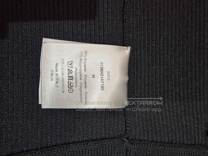 Dior Dior 3D letter logo full print stitching knitted jacket Size US M / EU 48-50 / 2 - 8 Thumbnail