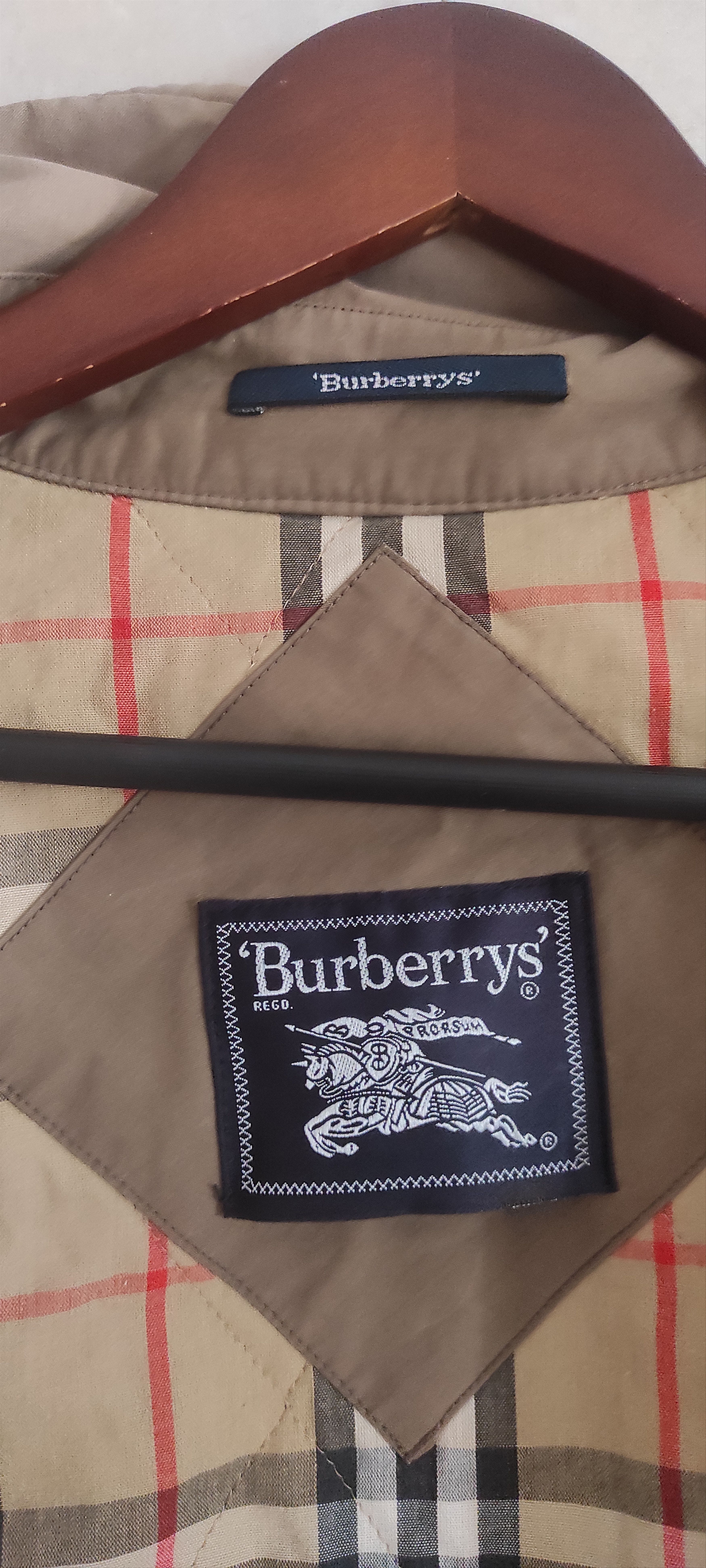 Burberry Burberry London Trench Coat Jacket Nova Check Lining Mens L Size US L / EU 52-54 / 3 - 5 Thumbnail