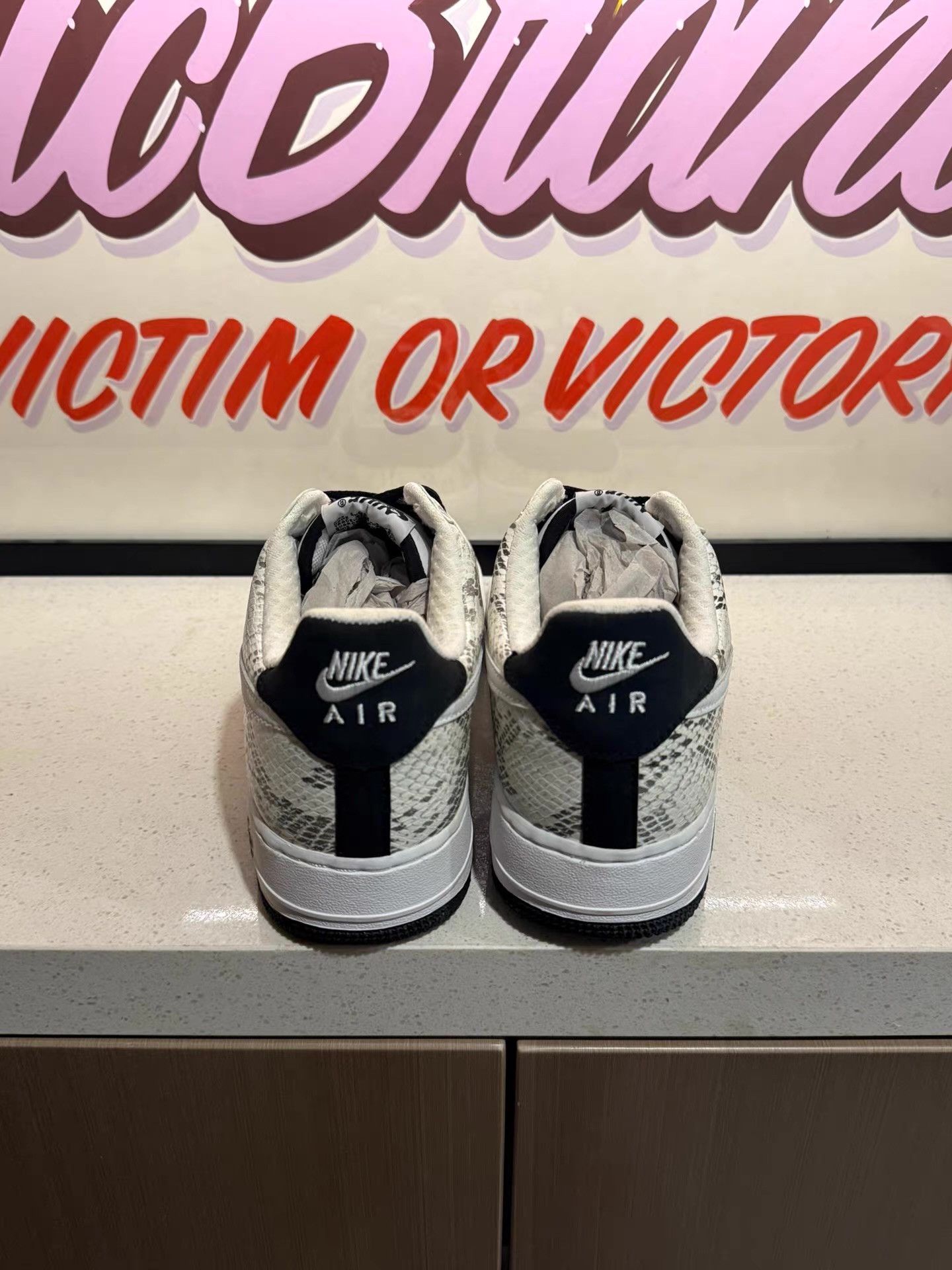 Nike Nike Air Force 1 Low "Snakeskin Cocoa"sneakers。 Ｑ20 Size US 8.5 / EU 41-42 - 3 Thumbnail