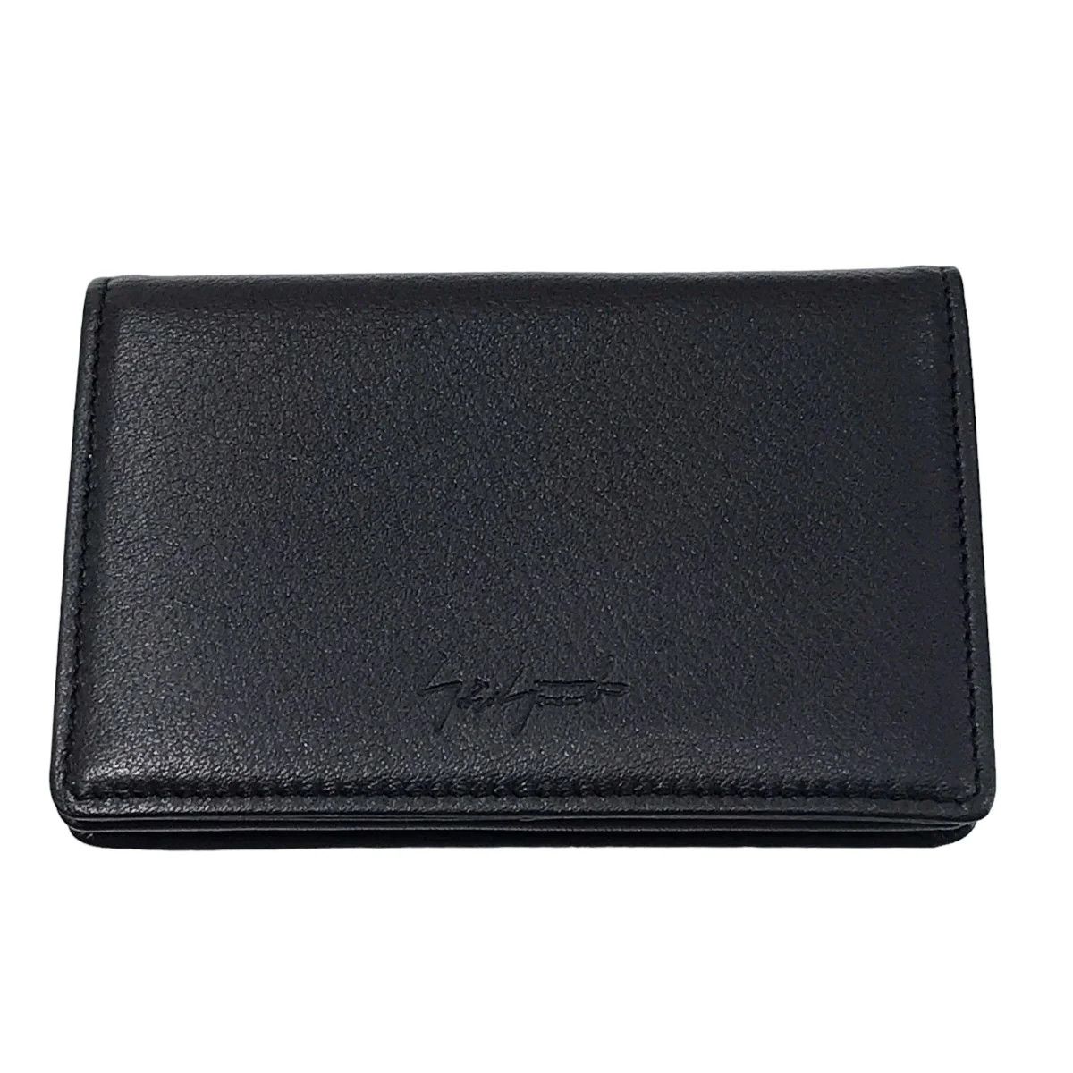 Yohji Yamamoto discord Yohji Yamamoto Card holder leather card case Size ONE SIZE - 1 Thumbnail