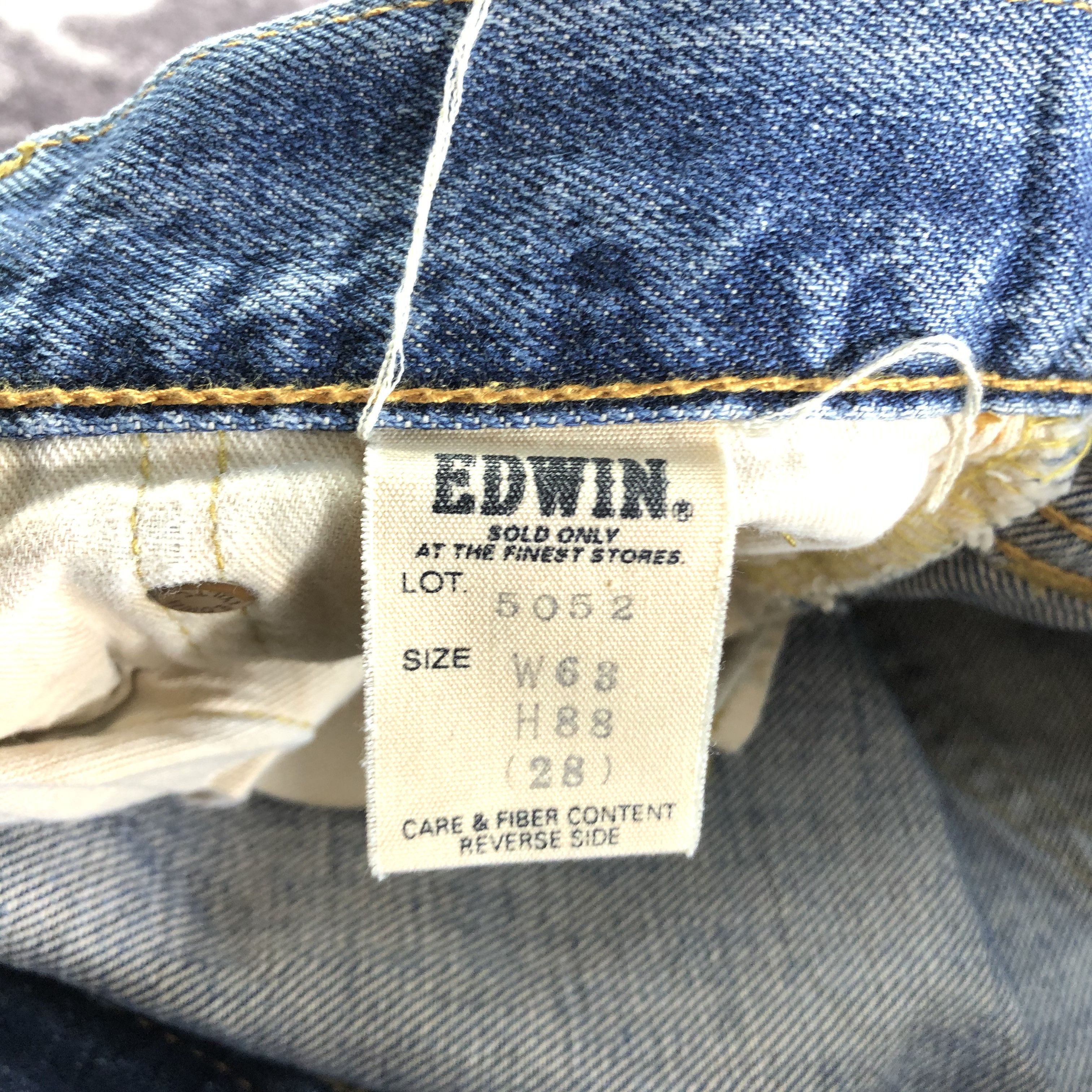 Edwin × Vintage Vintage Redline Edwin 505 Jeans-JM3525 Size 26" / US 2 / IT 38 - 8 Thumbnail