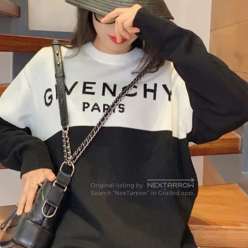 Givenchy Givenchy Wool Blend Long Sleeve Sweater for Women . Size XS / US 0-2 / IT 36-38 - 5 Thumbnail