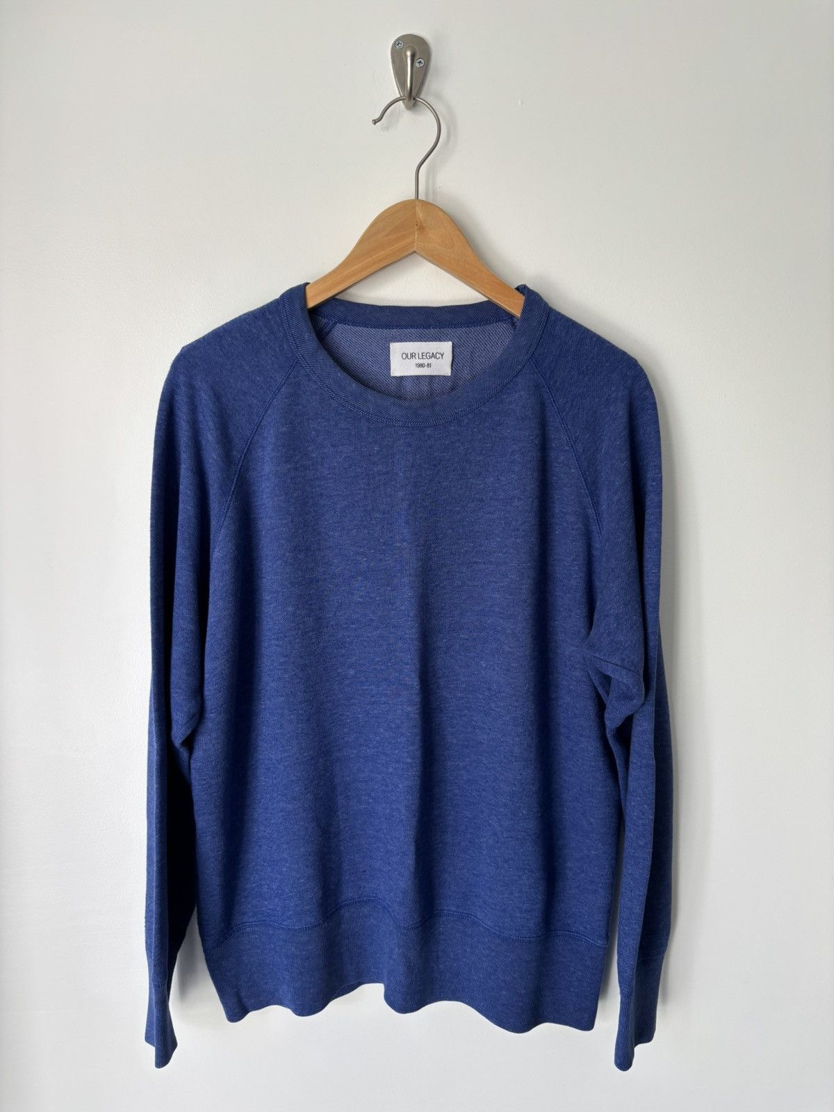 Our Legacy Our Legacy Silk/Cotton Great Sweatshirt 50’s Size US M / EU 48-50 / 2 - 1 Thumbnail