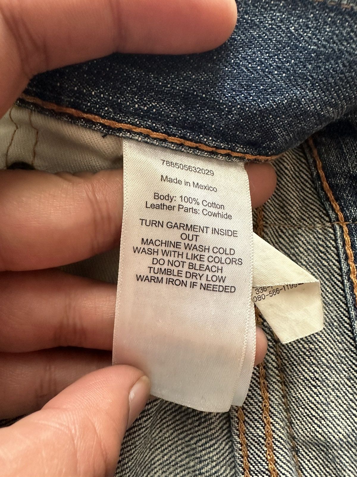 Polo Ralph Lauren Polo Ralph Lauren Slim Distressed Patchwork Jeans Size US 31 - 11 Thumbnail