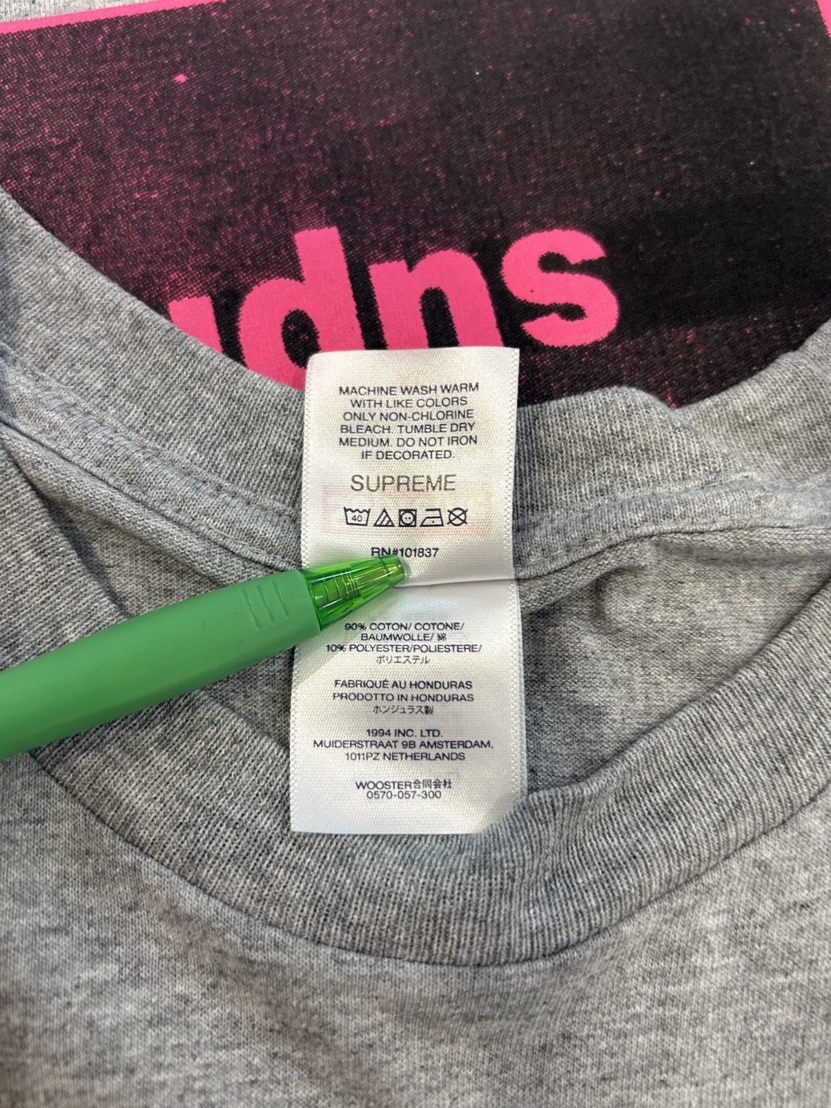 Supreme Supreme Fuck Money Tee Size US XL / EU 56 / 4 - 9 Thumbnail