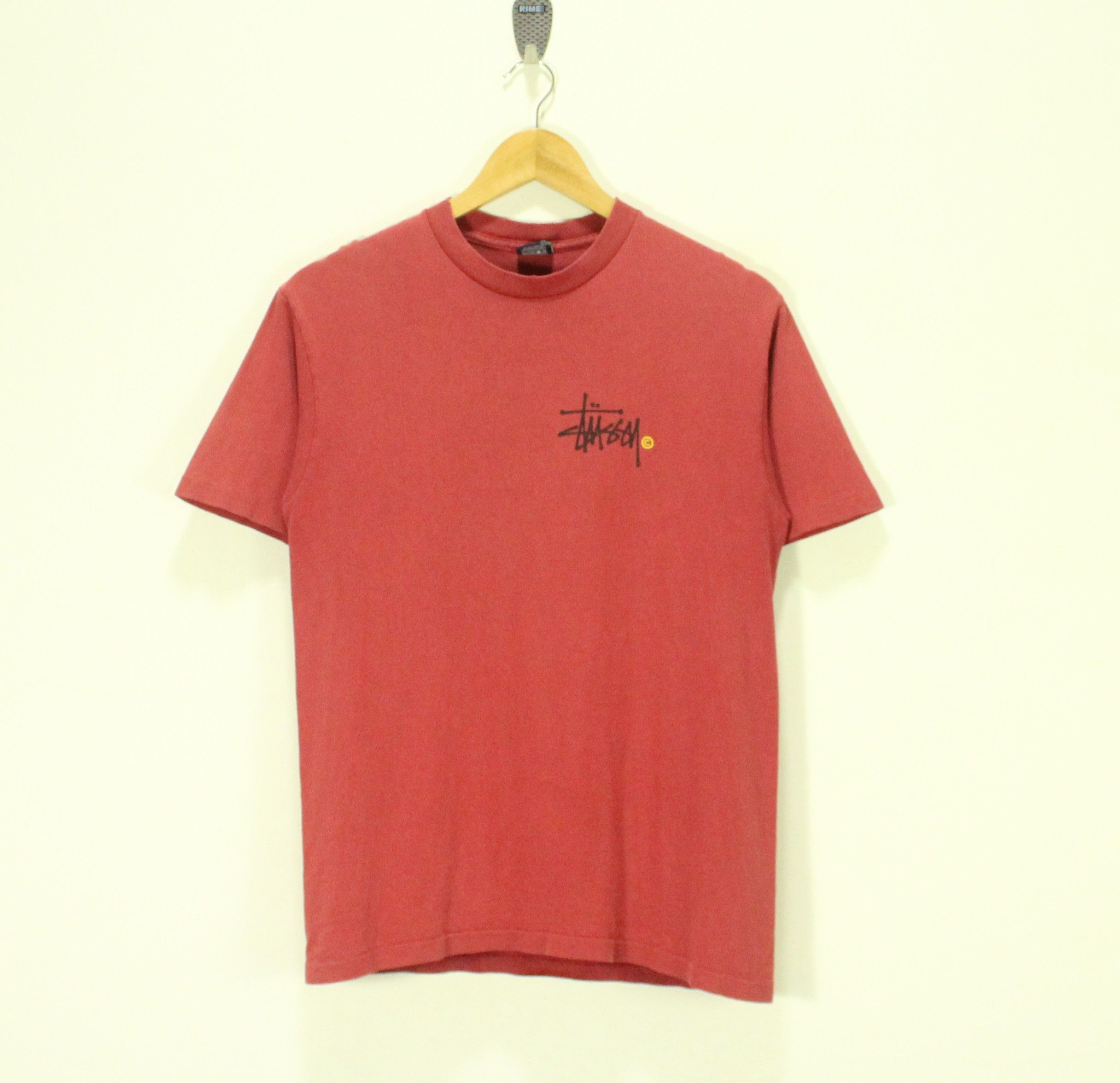 Stussy Vintage 90s STUSSY T Shirt Big Logo Spell Out Single Stitch Size US S / EU 44-46 / 1 - 3 Thumbnail