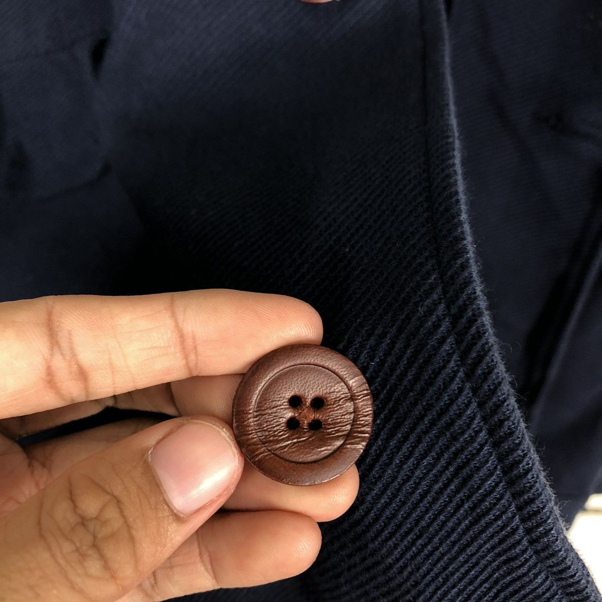 Japanese Brand 🔥VINTAGE CHORE JACKET BUTTON STRIPED LINING SHIPS JAPAN Size US XL / EU 56 / 4 - 16 Thumbnail