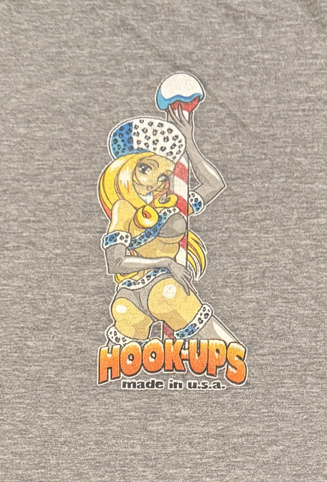 Vintage Hookups Cheetah Girl L Vintage Shirt Barber Pole Pinup Size US L / EU 52-54 / 3 - 1 Thumbnail