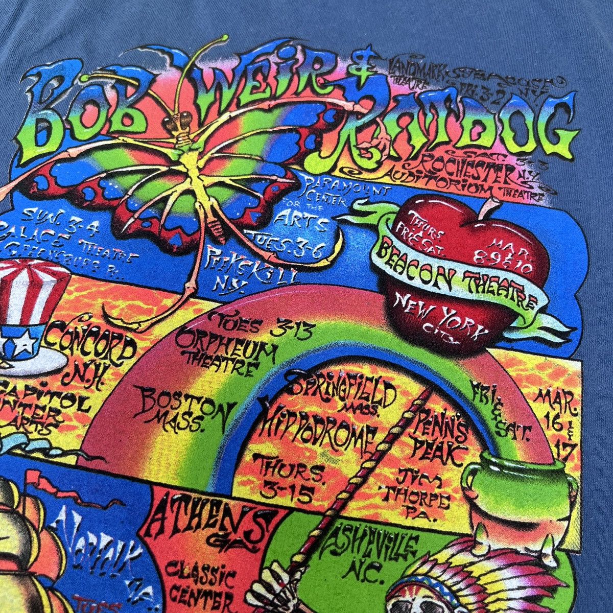 Grateful Dead Vintage Y2K Bob Weir and Ratdog Tour Tee XL Size US XL / EU 56 / 4 - 7 Thumbnail