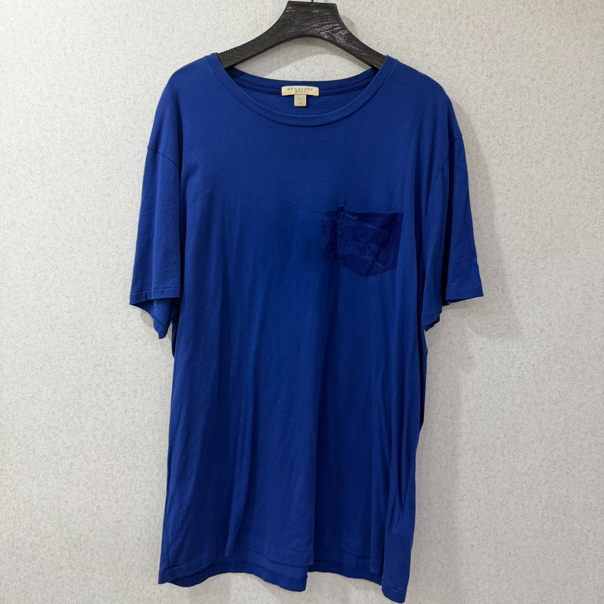 Burberry Burberry Blue T-Shirt xl Men Size US XL / EU 56 / 4 - 1 Thumbnail