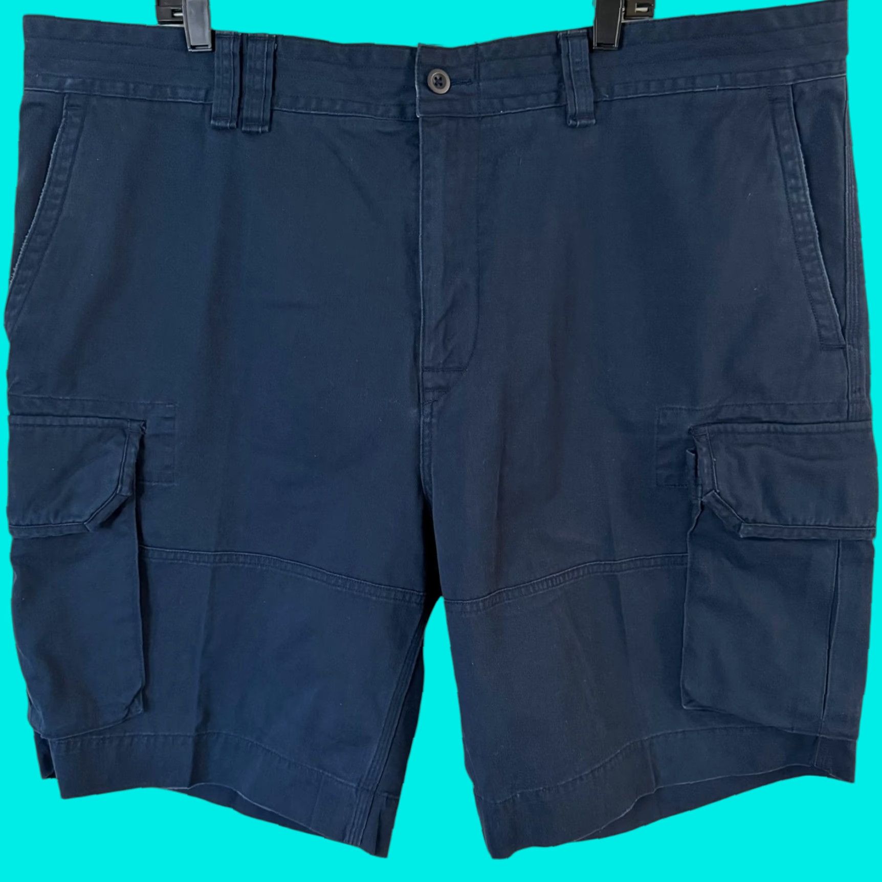 Polo Ralph Lauren Ralph Lauren Gellar Cargo Short Navy Blue 44B Men’s 100% Cotton Classic-Fit Cargo Pocket Built & Tall Navy Blue Mens? Size US 44 / EU 60 - 1 Thumbnail