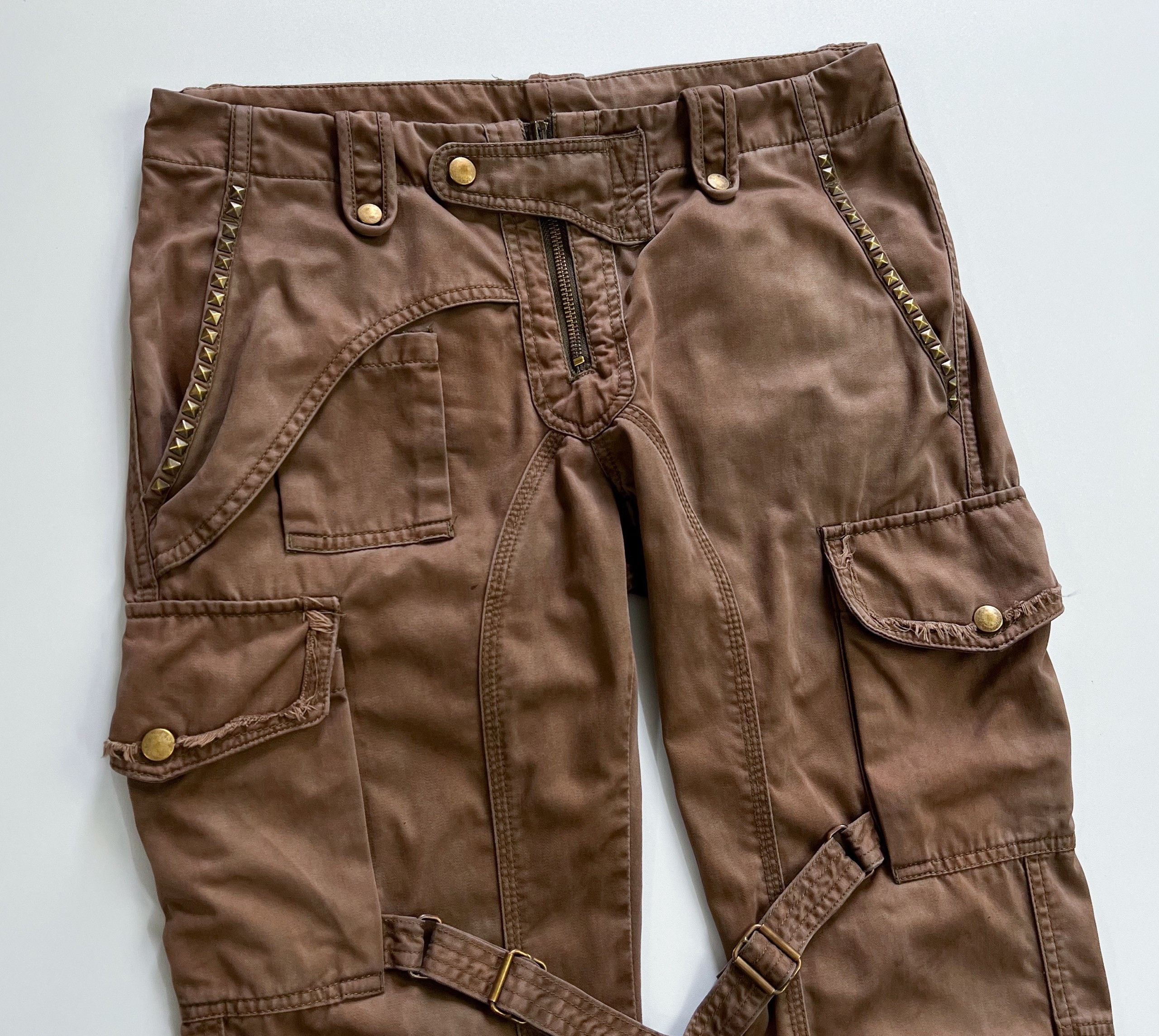 Tete Homme HALB by Tete Homme Bondage Cargo Pant. Object Dye Size US 28 / EU 44 - 3 Thumbnail