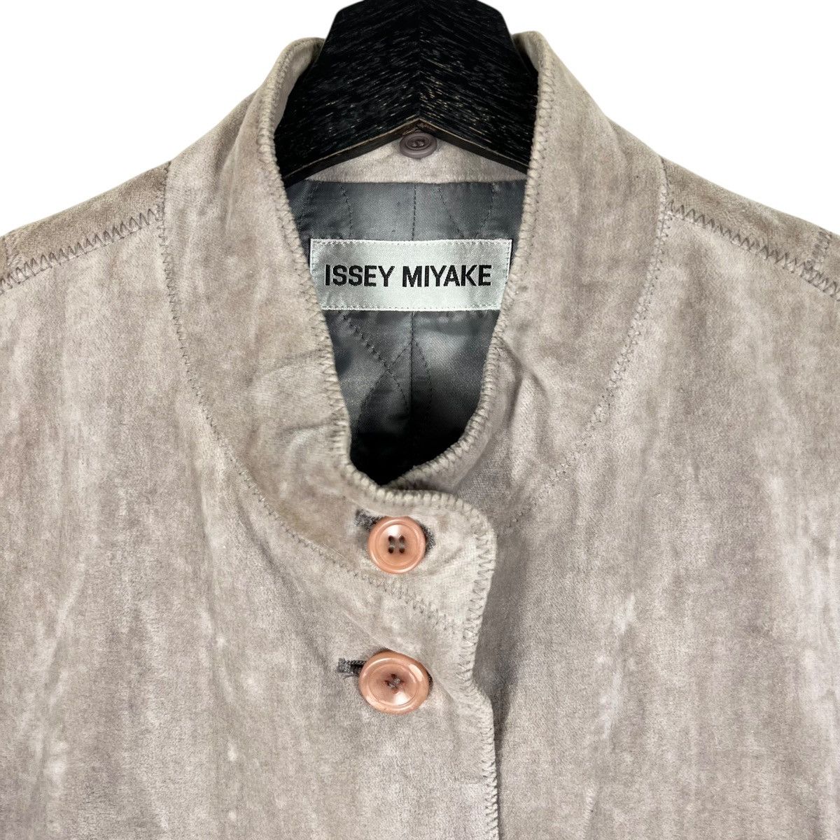 Issey Miyake Issey Miyake Women Velvet Blazer Jacket Size M / US 6-8 / IT 42-44 - 14 Thumbnail