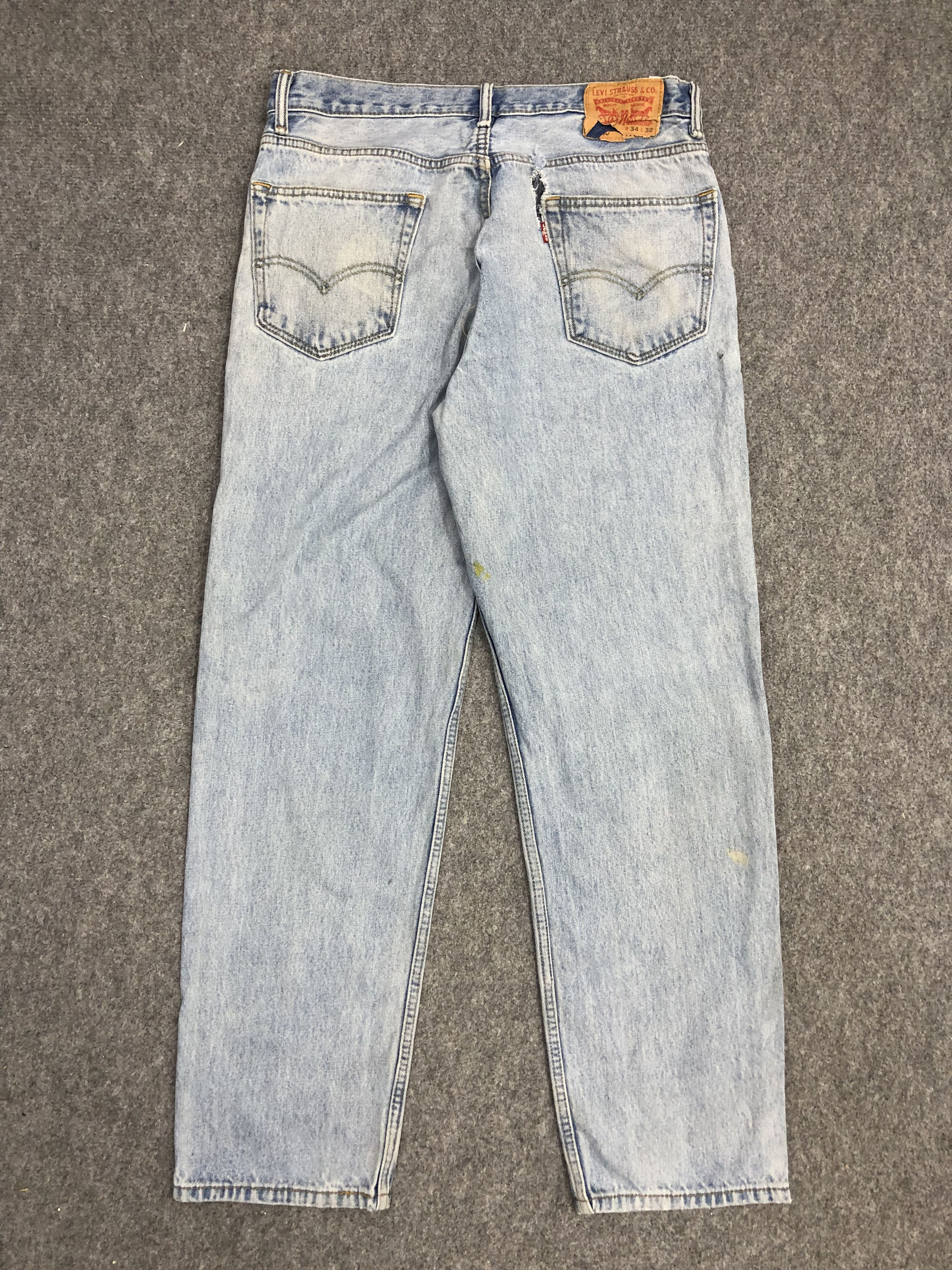 Vintage Levis 540 Light Wash Jeans 34x31 DP0983