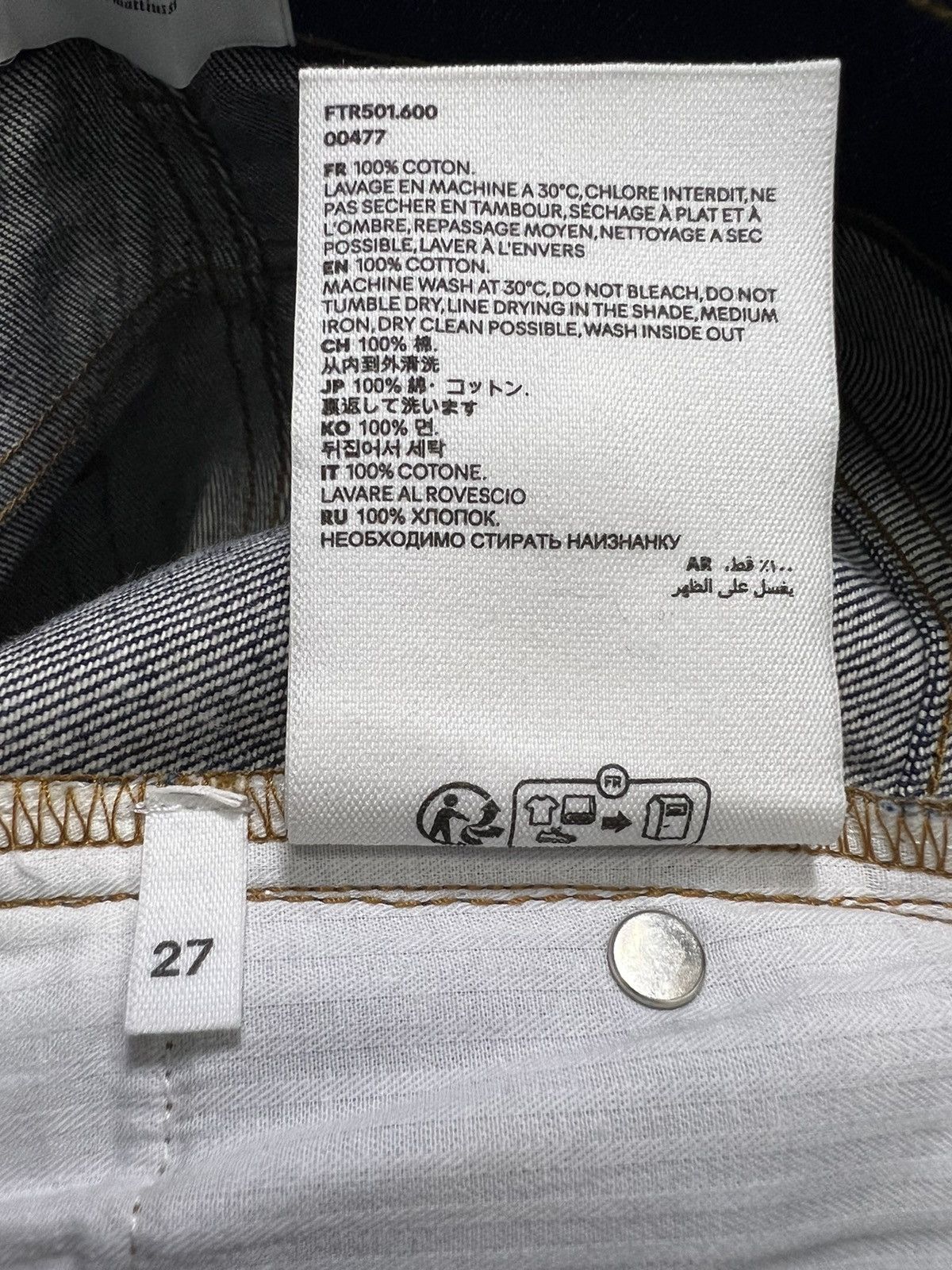 AMI AMI Paris - Mid Rise Flared Jeans Size US 27 - 15 Thumbnail