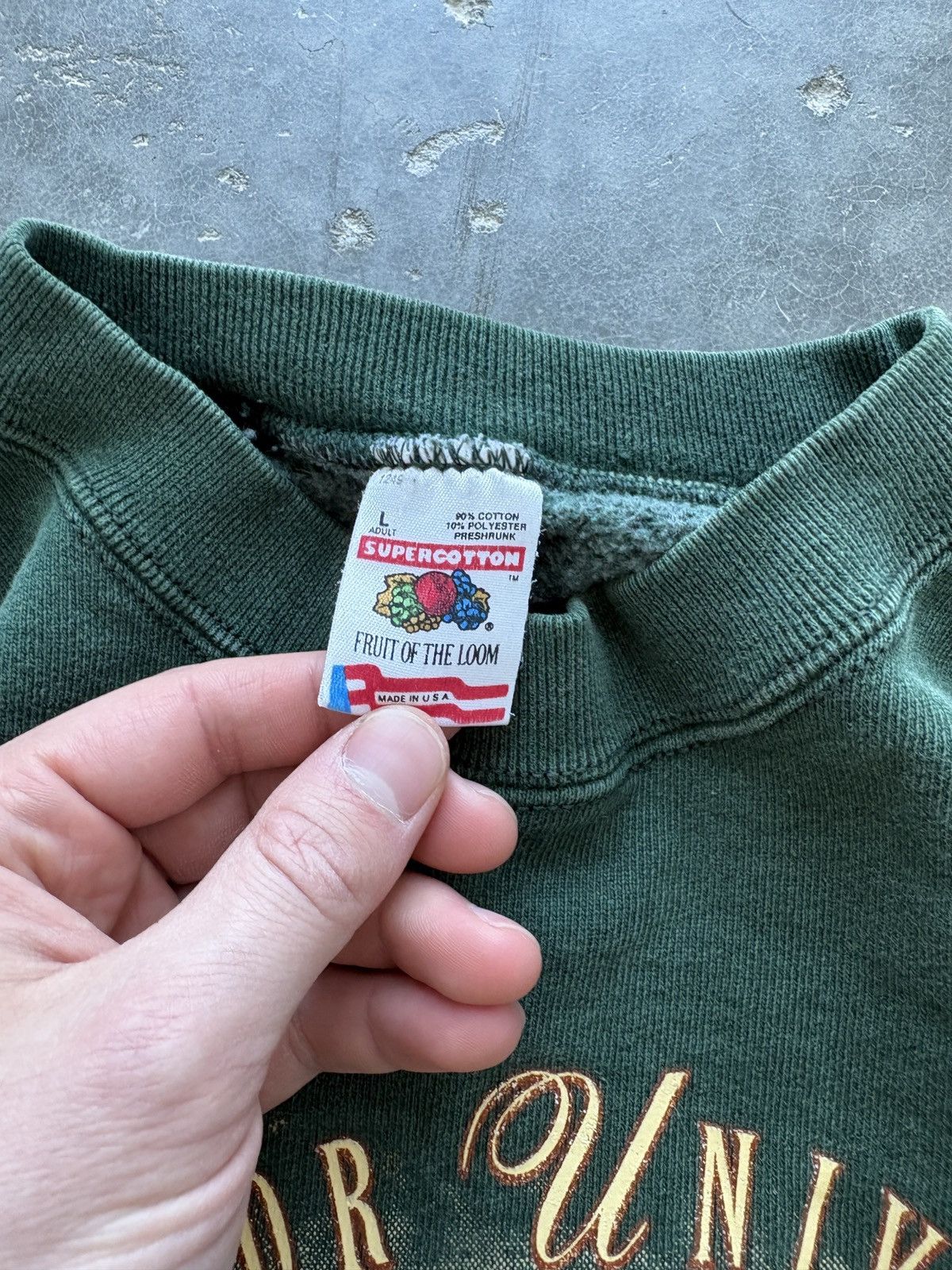 Vintage Vintage 90s Baylor University Homecoming Sweatshirt Size US L / EU 52-54 / 3 - 6 Thumbnail