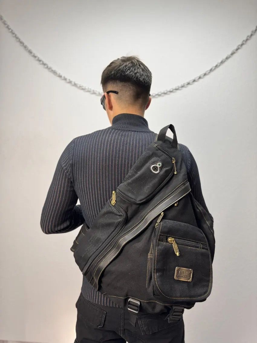 Diesel sling bag Vintage Y2K sling cargo bag multi pocket