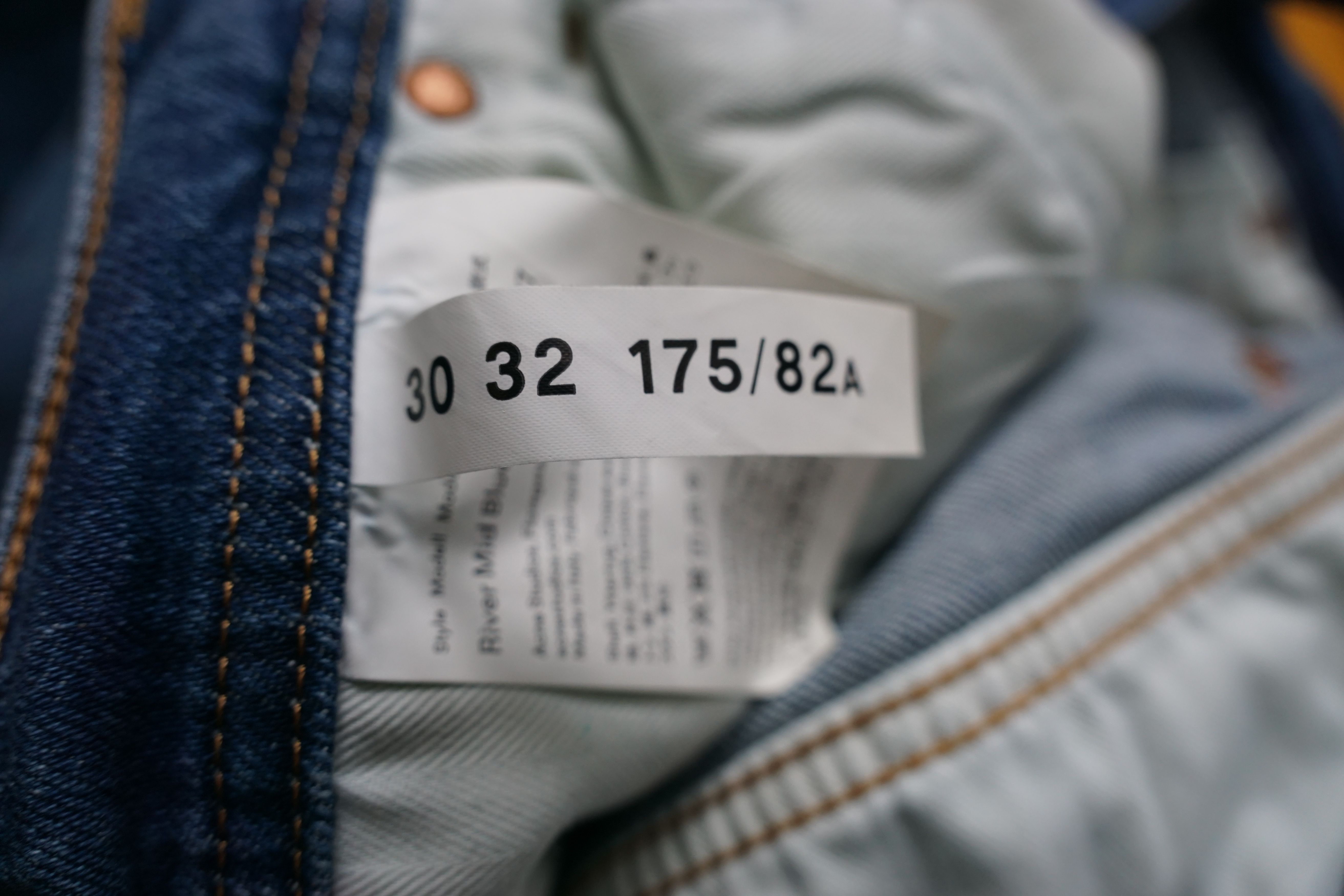 Acne Studios Acne Studios Blue Blå Konst River Jeans 30x32 Size US 30 / EU 46 - 6 Thumbnail