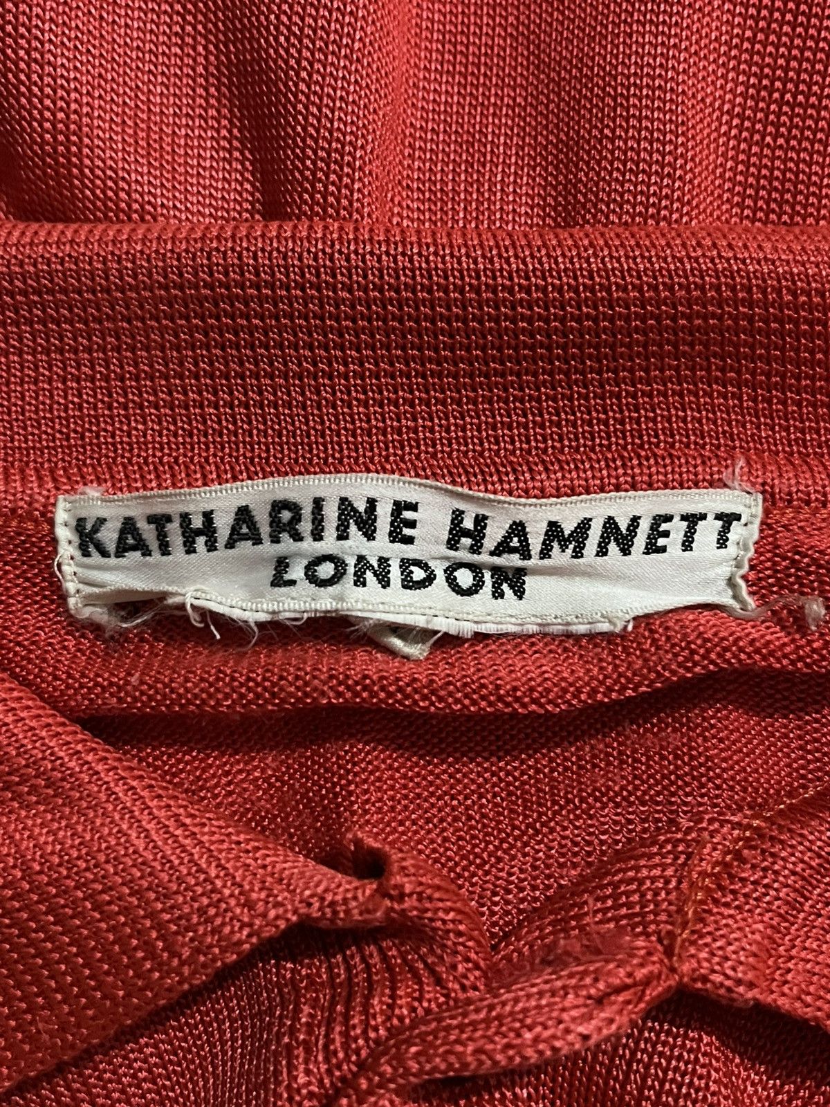 Katharine Hamnett London Vintage Katharine Hamnett London Long Sleeve T-shirt Size US M / EU 48-50 / 2 - 8 Thumbnail