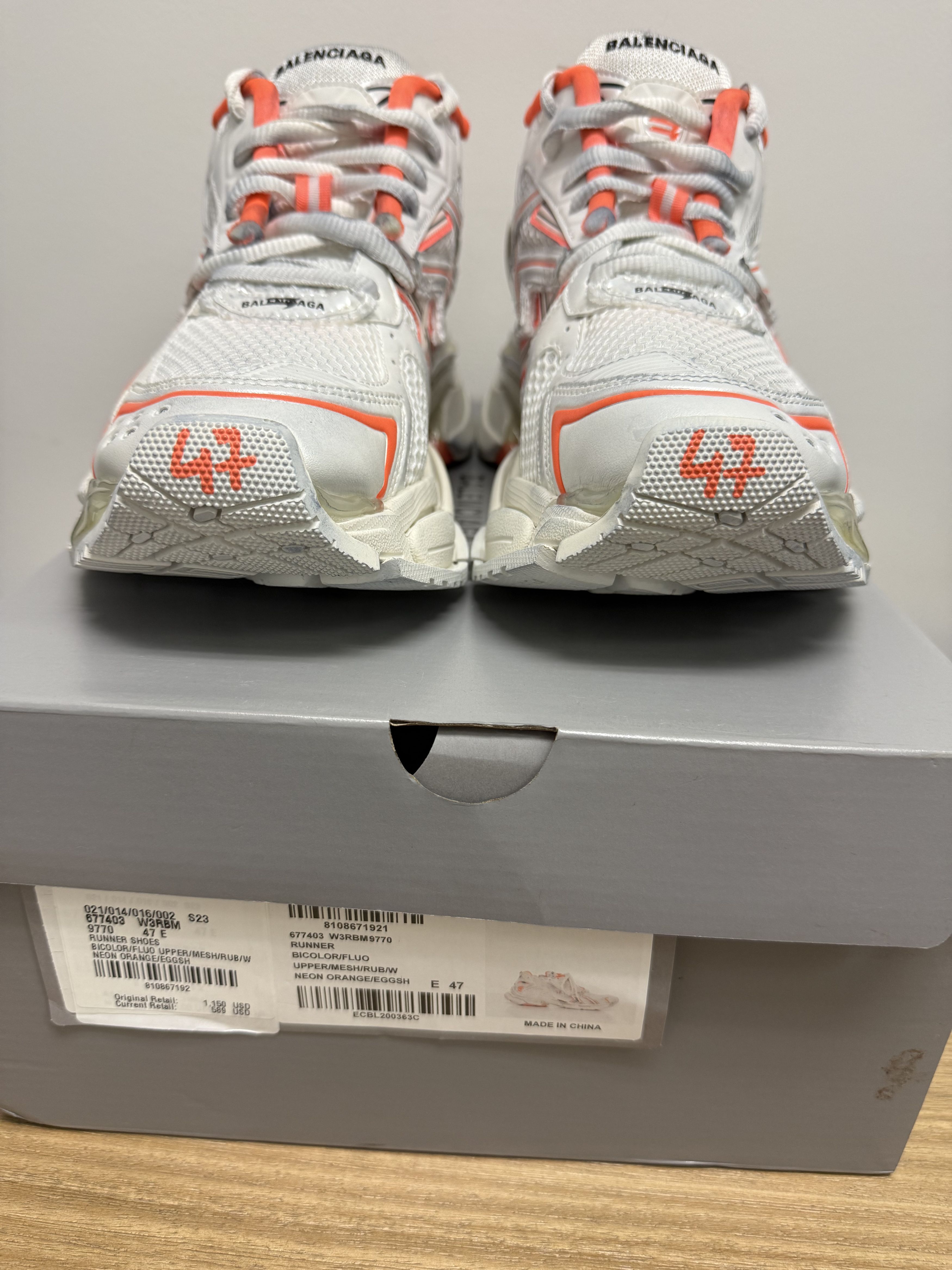 Balenciaga Balenciaga Runner Sneaker Size US 14 / EU 47 - 5 Thumbnail