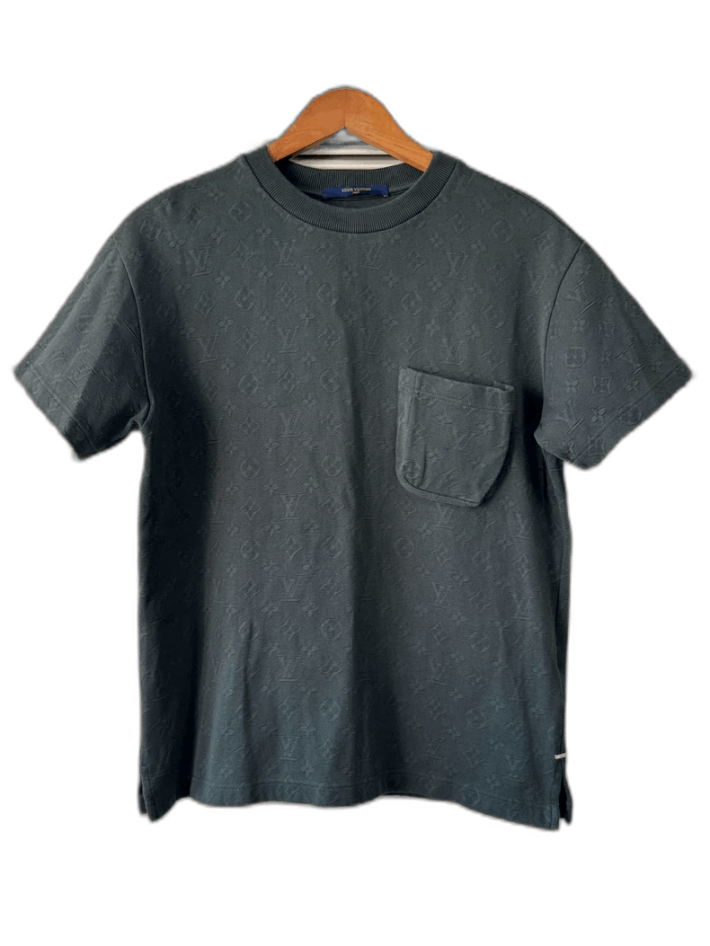 Louis Vuitton LV XS Dark Print Pocket T-shirt-2507 Size US XS / EU 42 / 0 - 1 Thumbnail