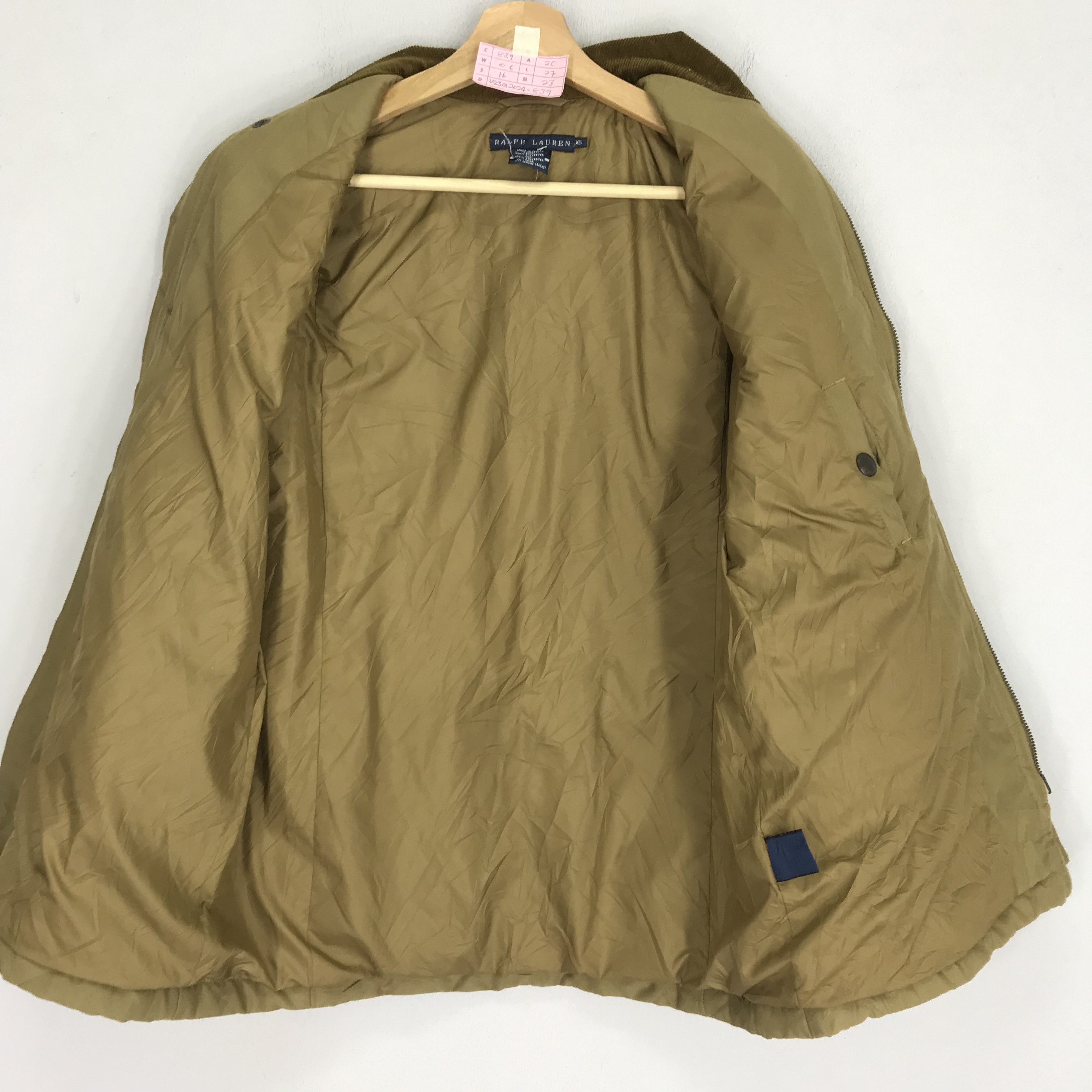 Polo Ralph Lauren × Ralph Lauren × Vintage Vintage Polo Ralph Lauren Brown Leather Jacket Outerwear Size US XS / EU 42 / 0 - 3 Thumbnail