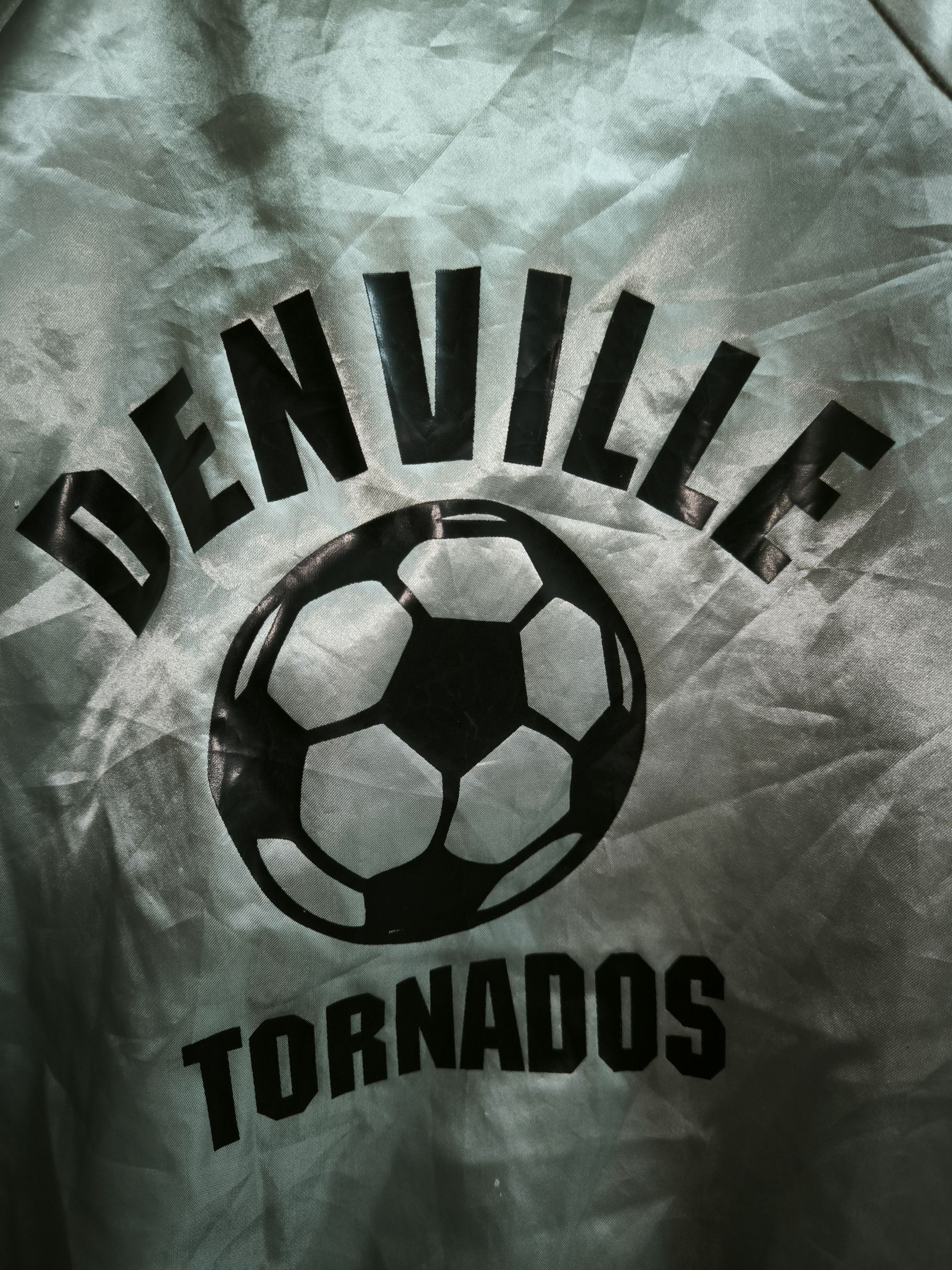 Howe × Vintage 80s Denville Tornados Satin Bomber Jacket Size US M / EU 48-50 / 2 - 12 Thumbnail