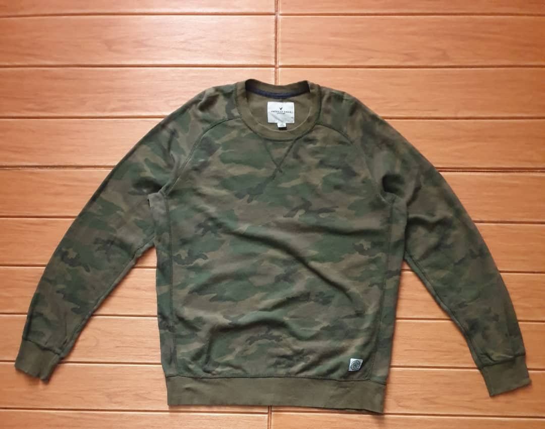 American Eagle Outfitters American Eagle camouflage sweatshirt Size US XL / EU 56 / 4 - 1 Thumbnail