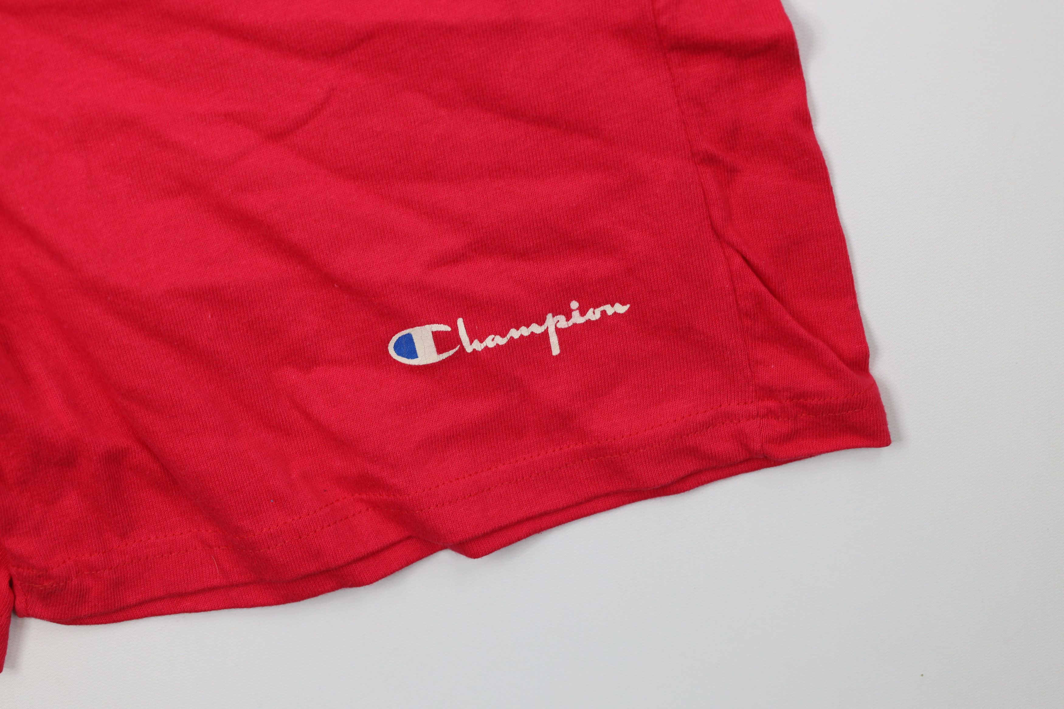 Champion Deadstock Vintage 90s Champion Knee Jersey Knit Shorts USA Size US 36 / EU 52 - 5 Thumbnail