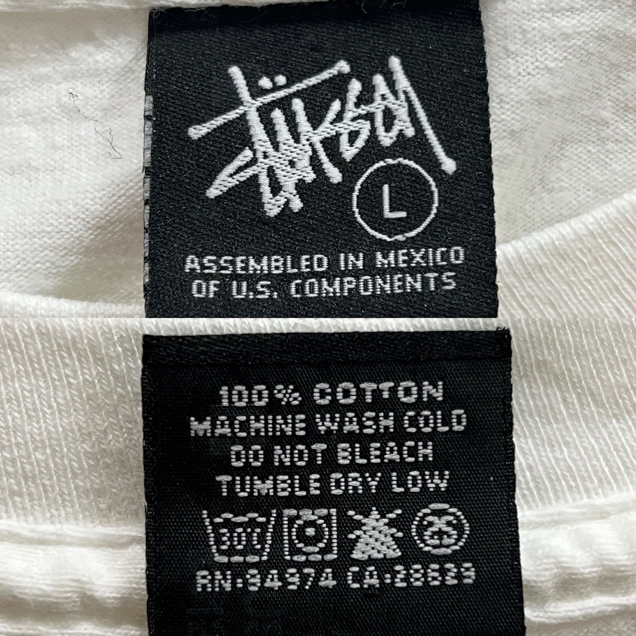 Stussy STUSSY x GOODS Skull T-Shirt White Size US L / EU 52-54 / 3 - 7 Thumbnail