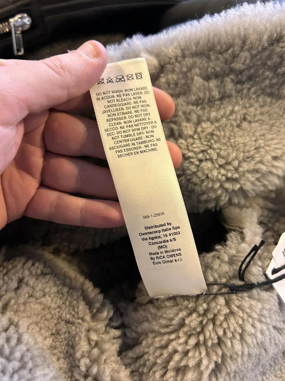 Rick Owens Rick Owens Bauhaus Sheepskin Jacket Size US XL / EU 56 / 4 - 20 Thumbnail