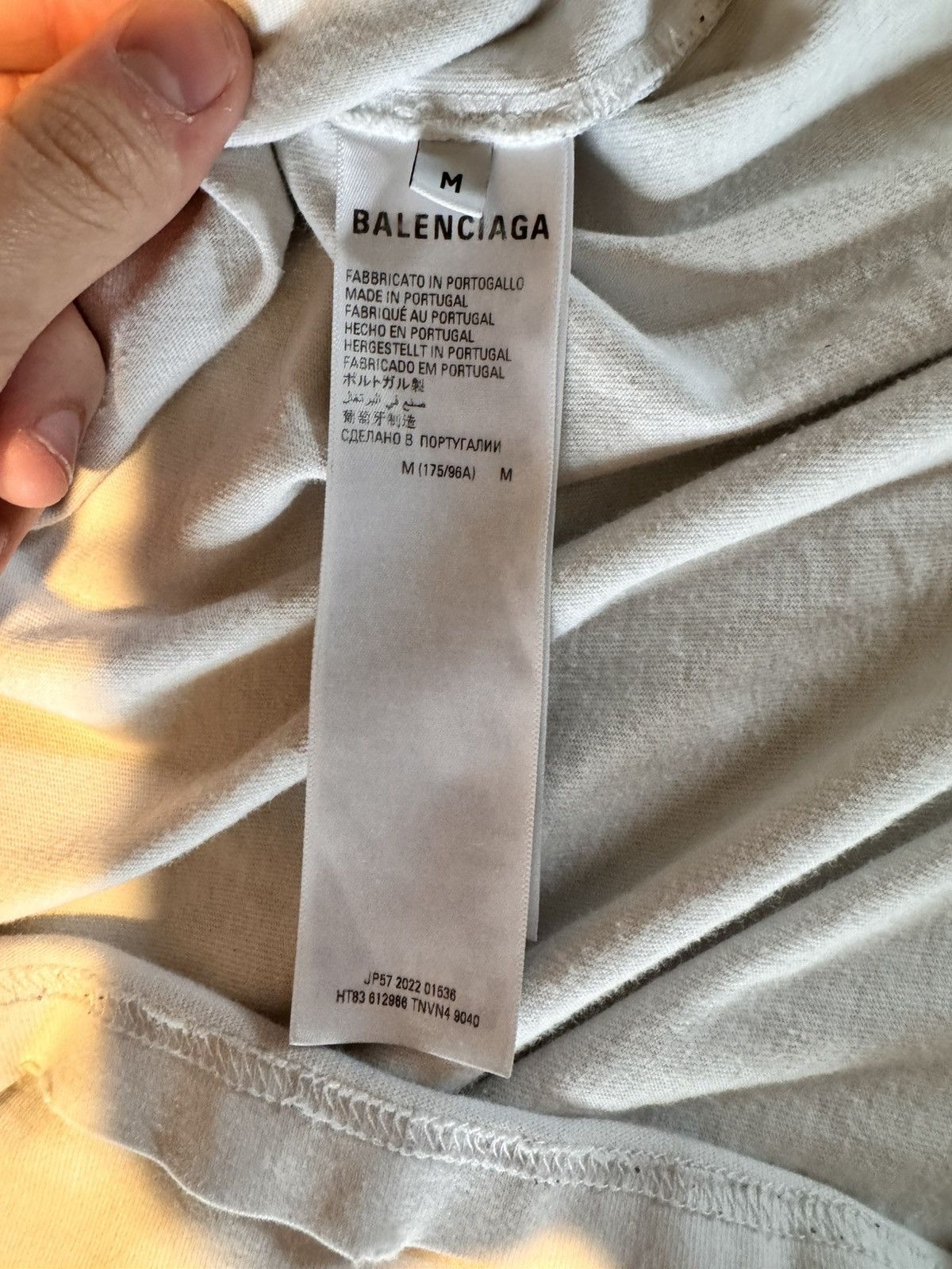 Balenciaga Balenciaga BB Hand Drawn T Shirt Size M Size US M / EU 48-50 / 2 - 4 Thumbnail