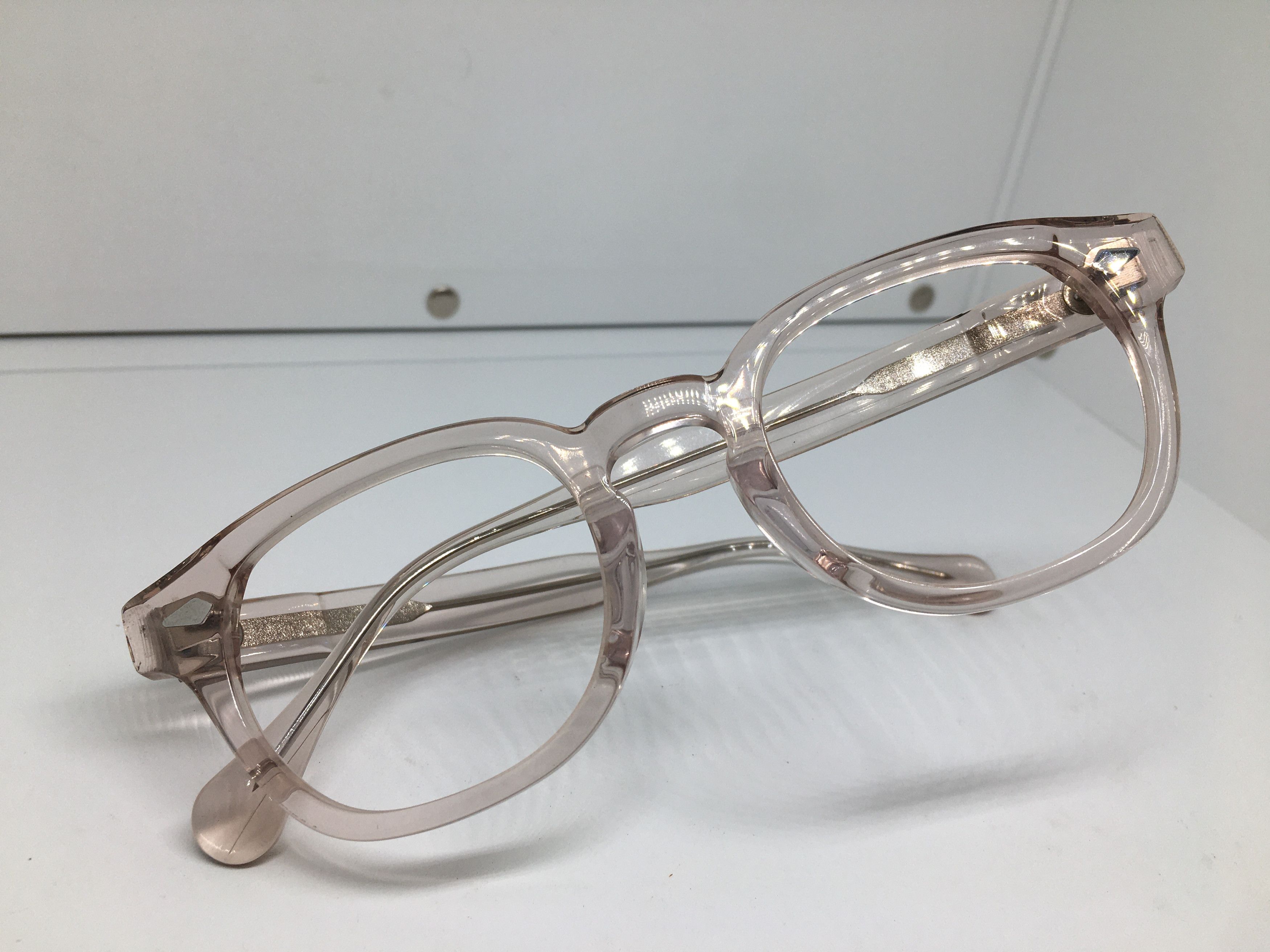 Other Clear Acetate RX Eyeglasses Frame Asian Bridge Size ONE SIZE - 7 Thumbnail
