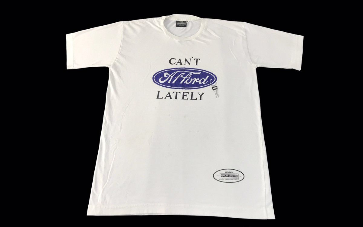Japanese Brand Spoofs Limited Cannot Afford Lately Ford Font Style Size US M / EU 48-50 / 2 - 1 Thumbnail