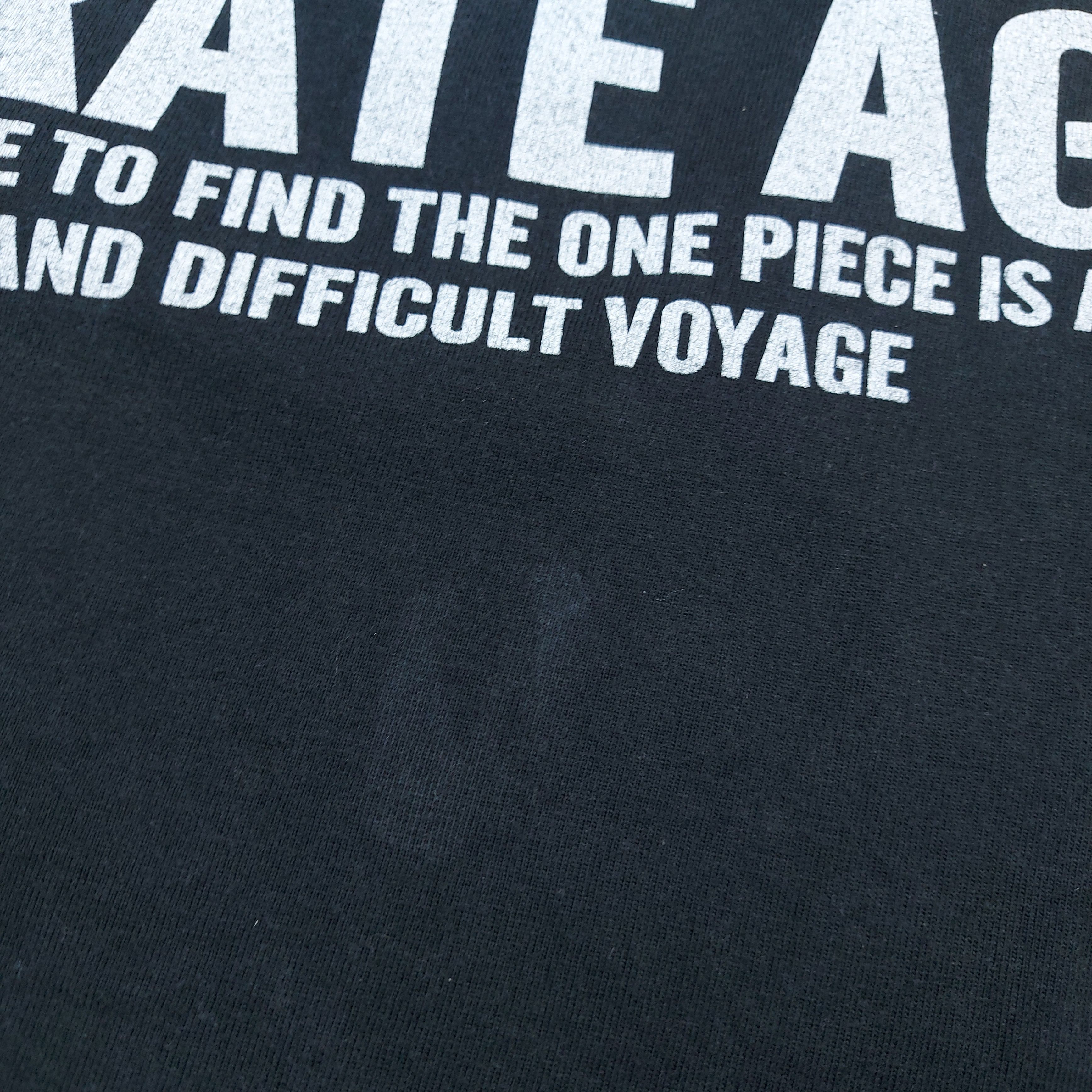 Anime Vintage Y2K One Piece Grand Pirate Age Manga Anime TEE Size US S / EU 44-46 / 1 - 13 Thumbnail