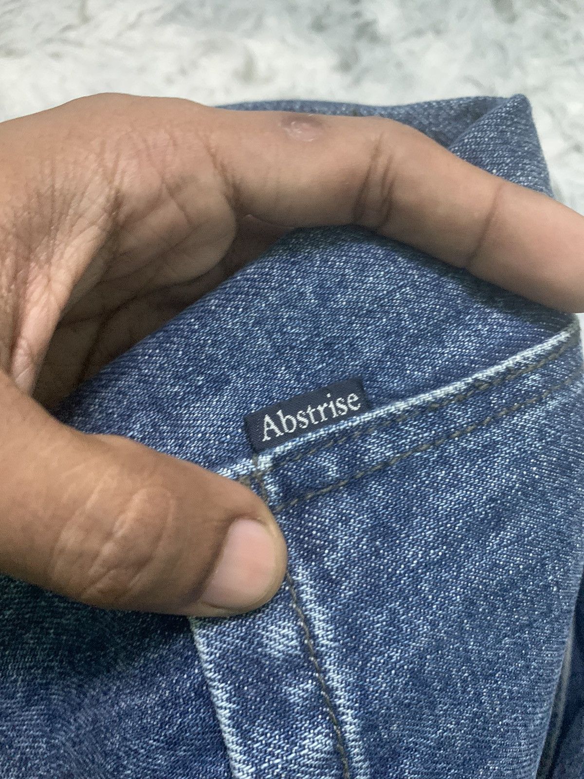 Japanese Brand 90s ABSTRISE BAGGY PANT MULTIPOCKET RARE DESIGN Size US 32 / EU 48 - 13 Thumbnail