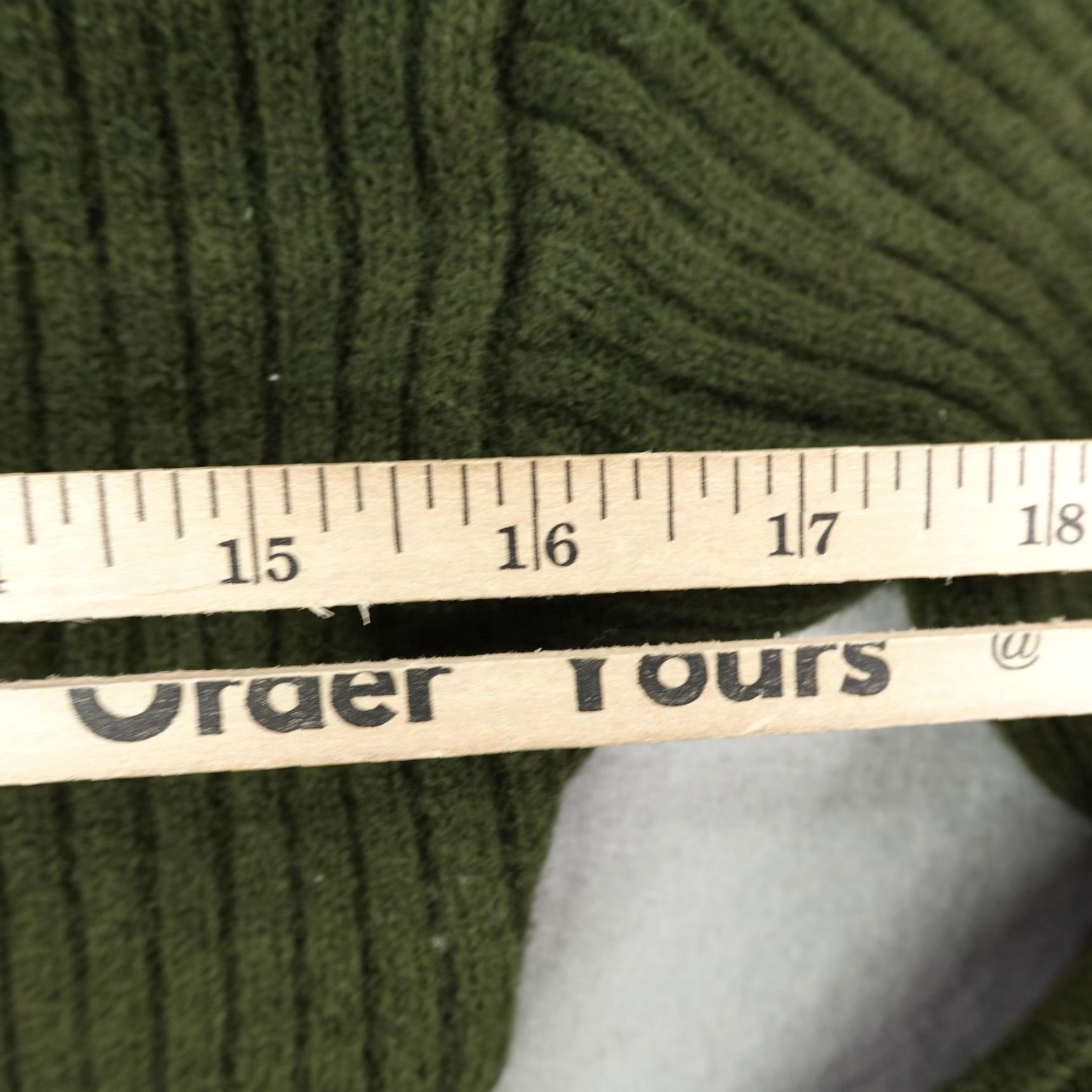 Commando DSCP Valor Collection Sweater Mens L Green Wool Military Knit Service Commander Casual Outdoors Size US L / EU 52-54 / 3 - 5 Thumbnail